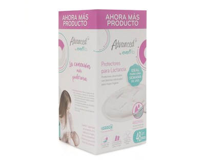 Foto 2 | Protectores Desechables para Lactancia Evenflo 48 Piezas