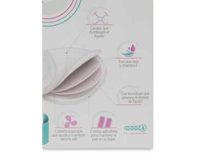 Foto 3 | Protectores Desechables para Lactancia Evenflo 48 Piezas