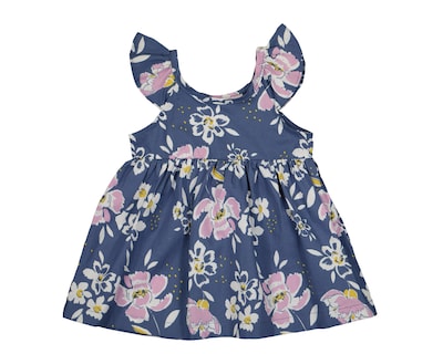Foto 3 | Vestido para Bebé Niña Baby Colors Floral con Sombrero