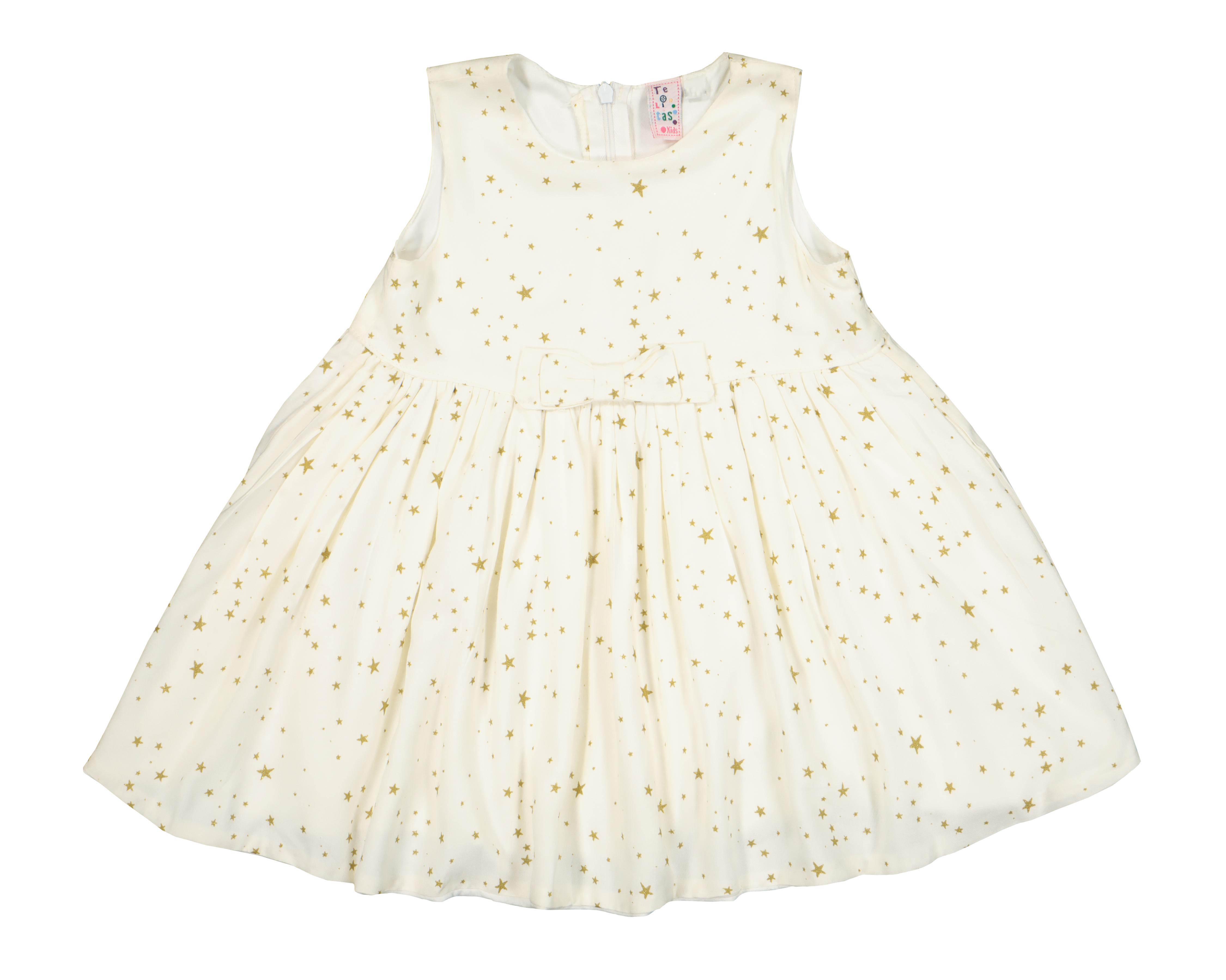 Vestido Beige Baby Colors para Niña