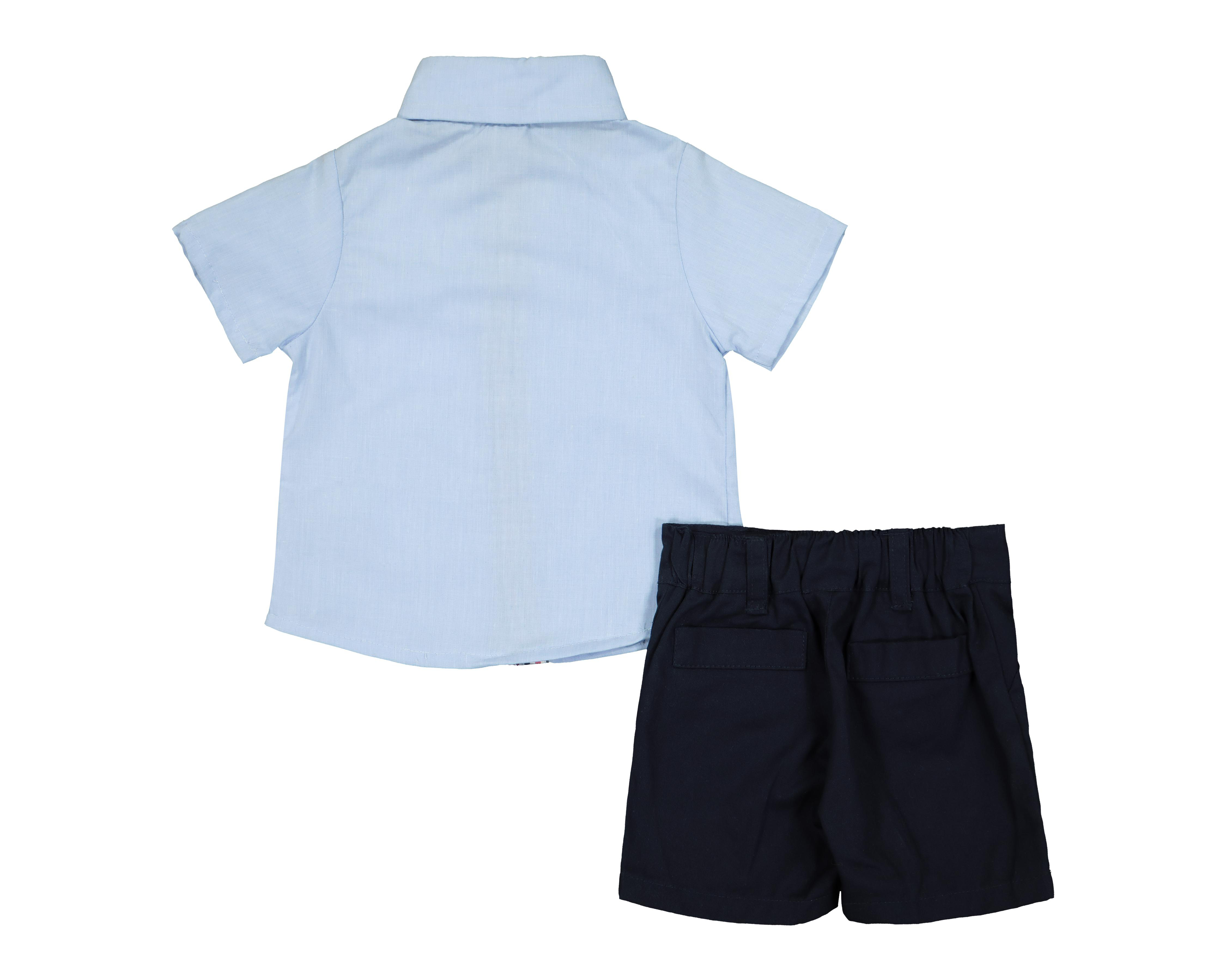 Foto 2 | Conjunto de Short y Camisa Baby Colors para Niño