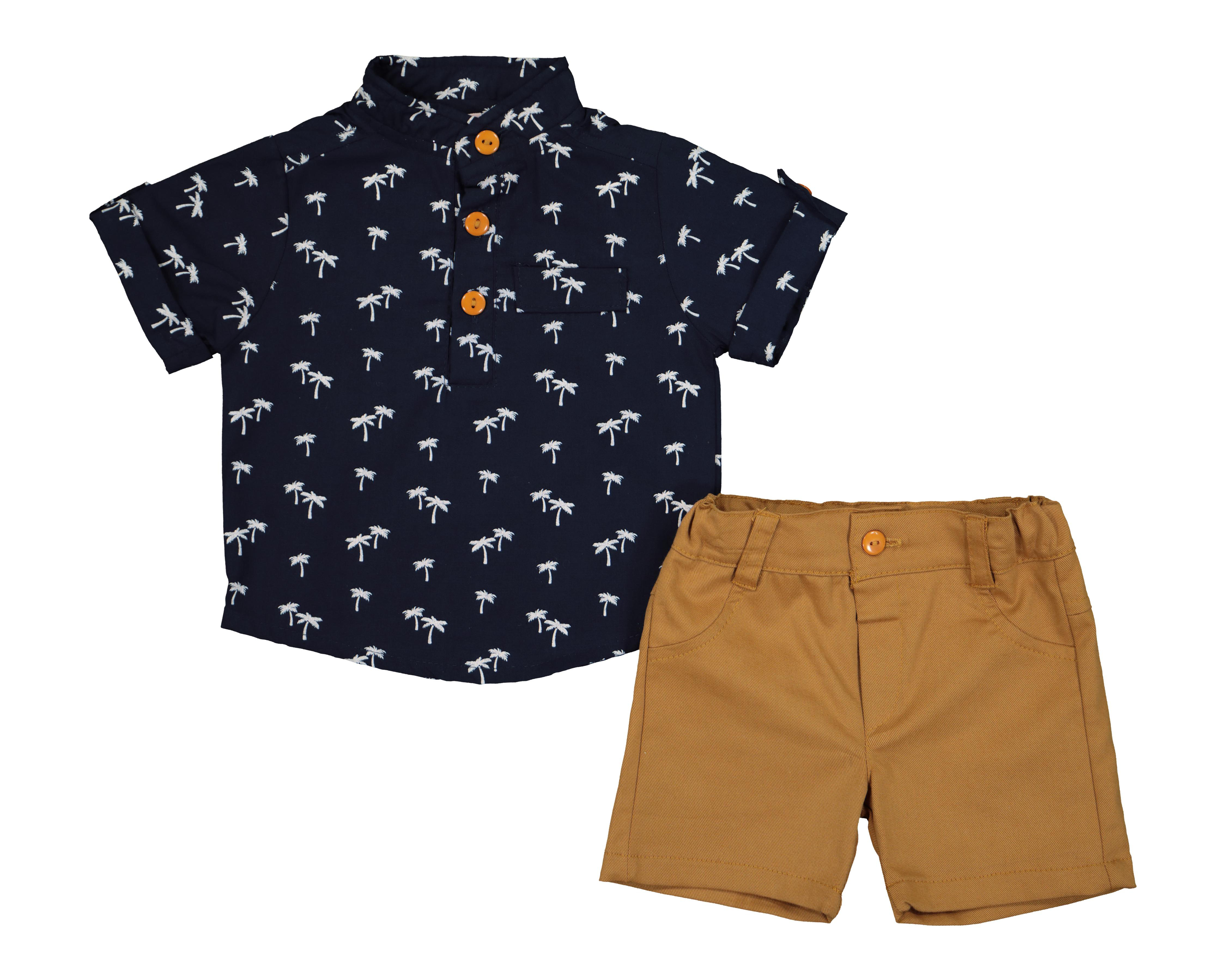 Conjunto de Short y Camisa Baby Colors para Niño