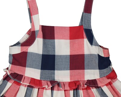 Foto 3 | Vestido para Bebé Niña Baby Colors a Cuadros