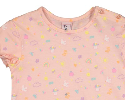 Foto 3 | Playera para Bebé Niña Baby Colors Estampada