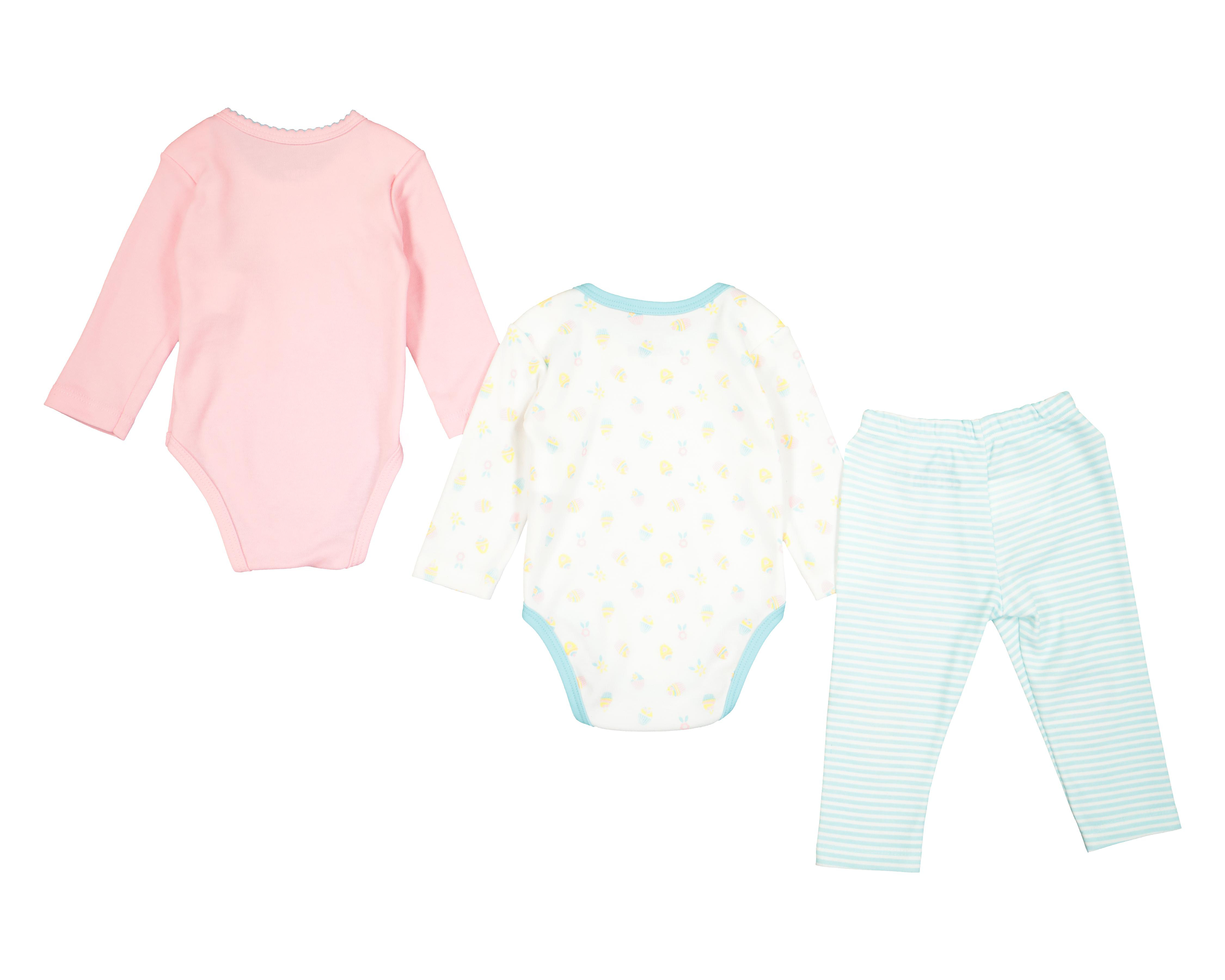 Foto 2 | Conjunto Baby Colors para Bebé Niña 3 Piezas