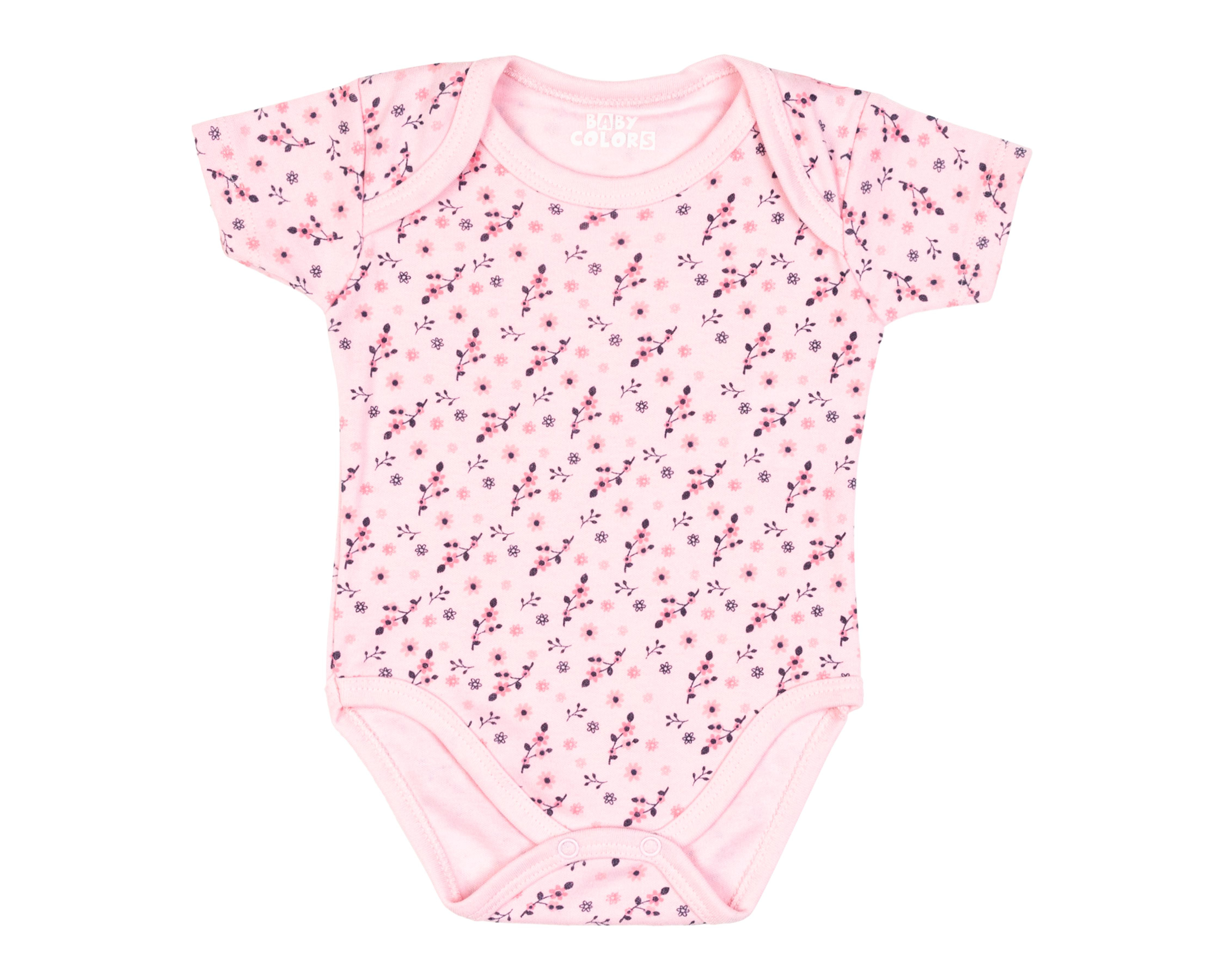 Foto 5 pulgar | Conjunto para Bebé Niña Baby Colors Estampado 3 Piezas
