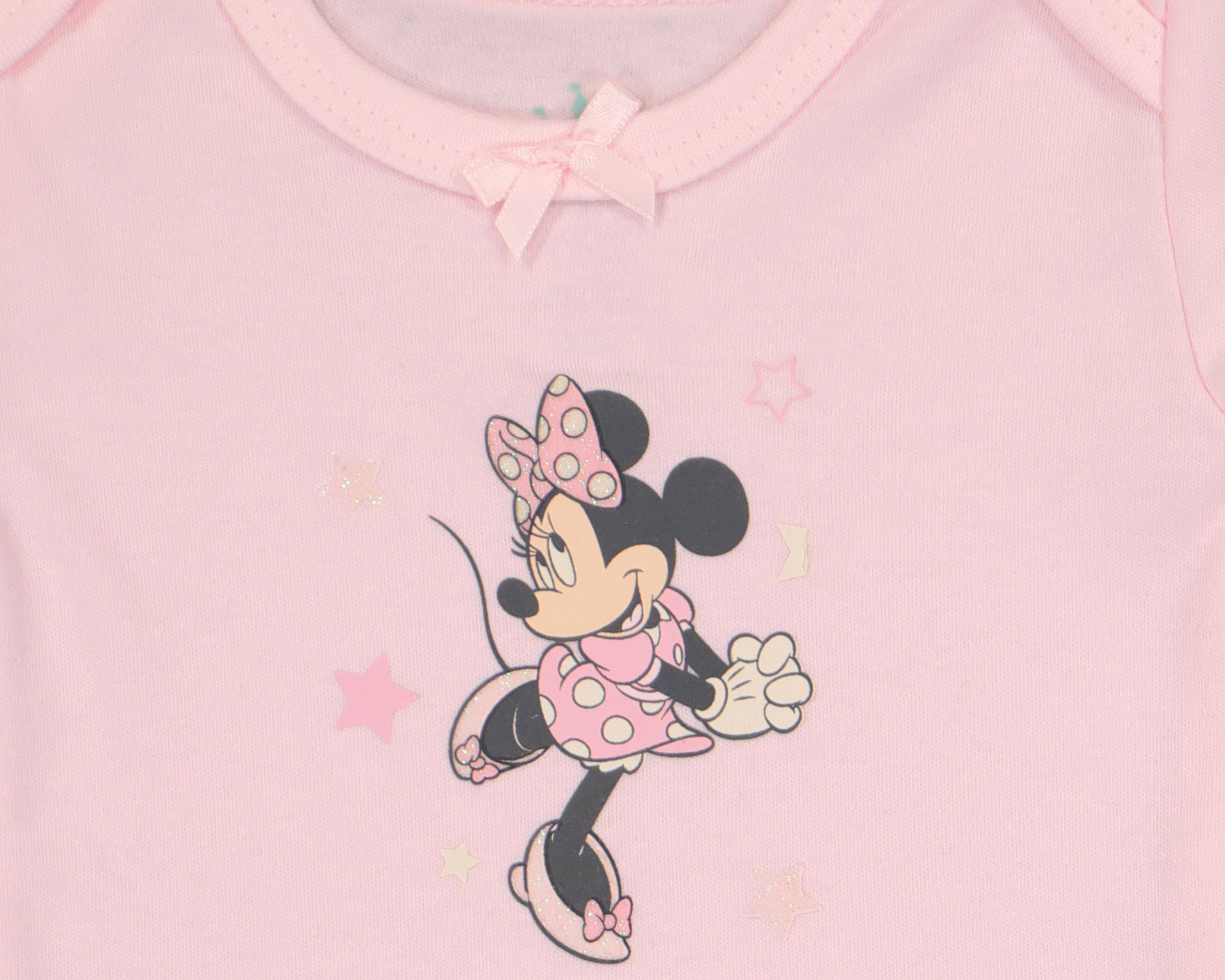 Foto 6 pulgar | Pañalero para Bebé Niña Disney Baby con Estampado 3 Piezas