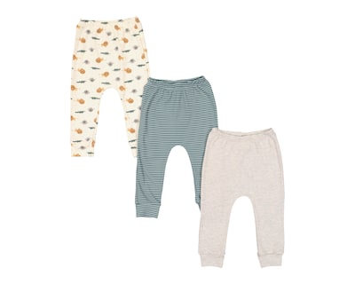 Foto 1 | Pantalón para Bebé Baby Colors Estampado 3 Piezas