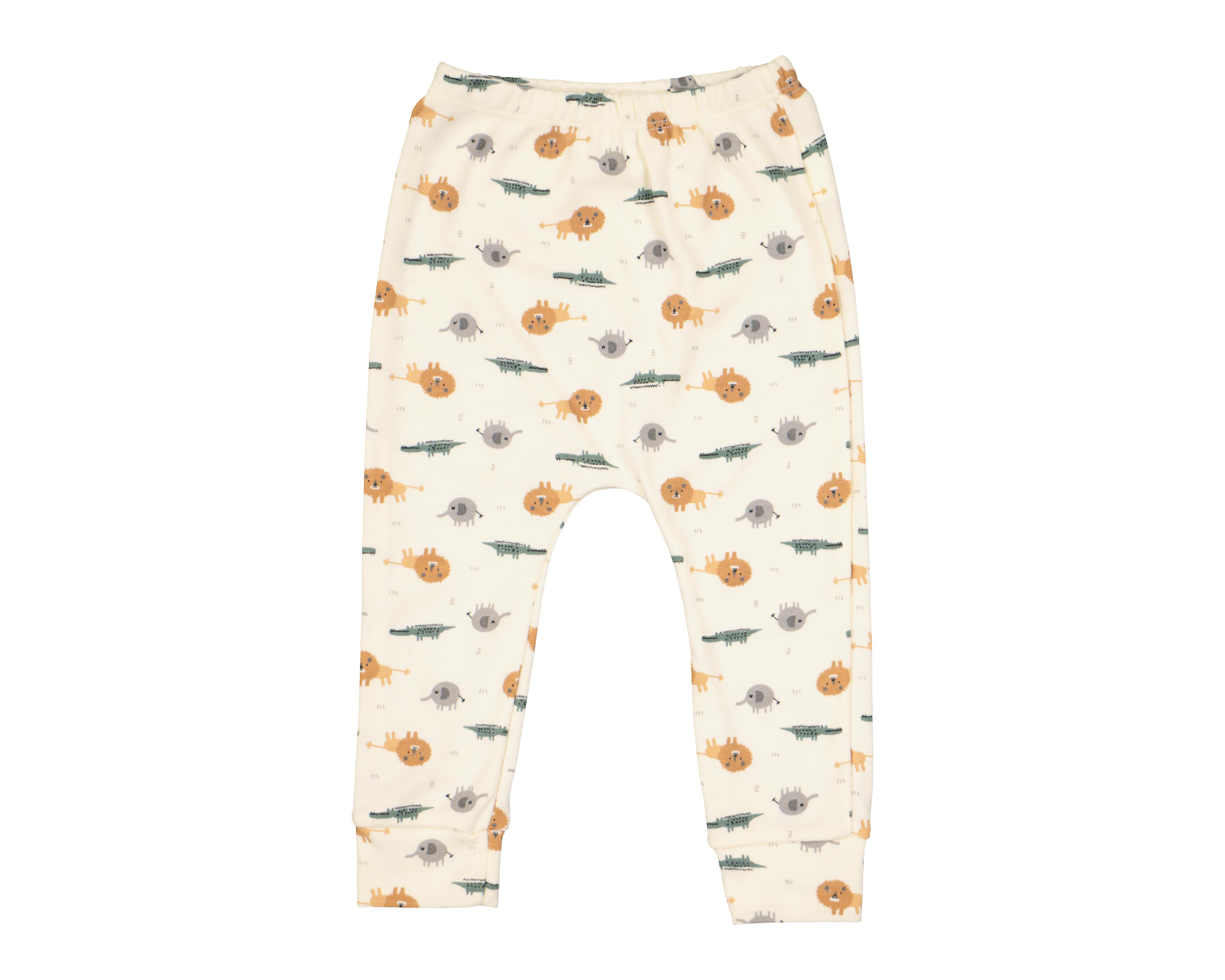 Foto 4 pulgar | Pantalón para Bebé Baby Colors Estampado 3 Piezas