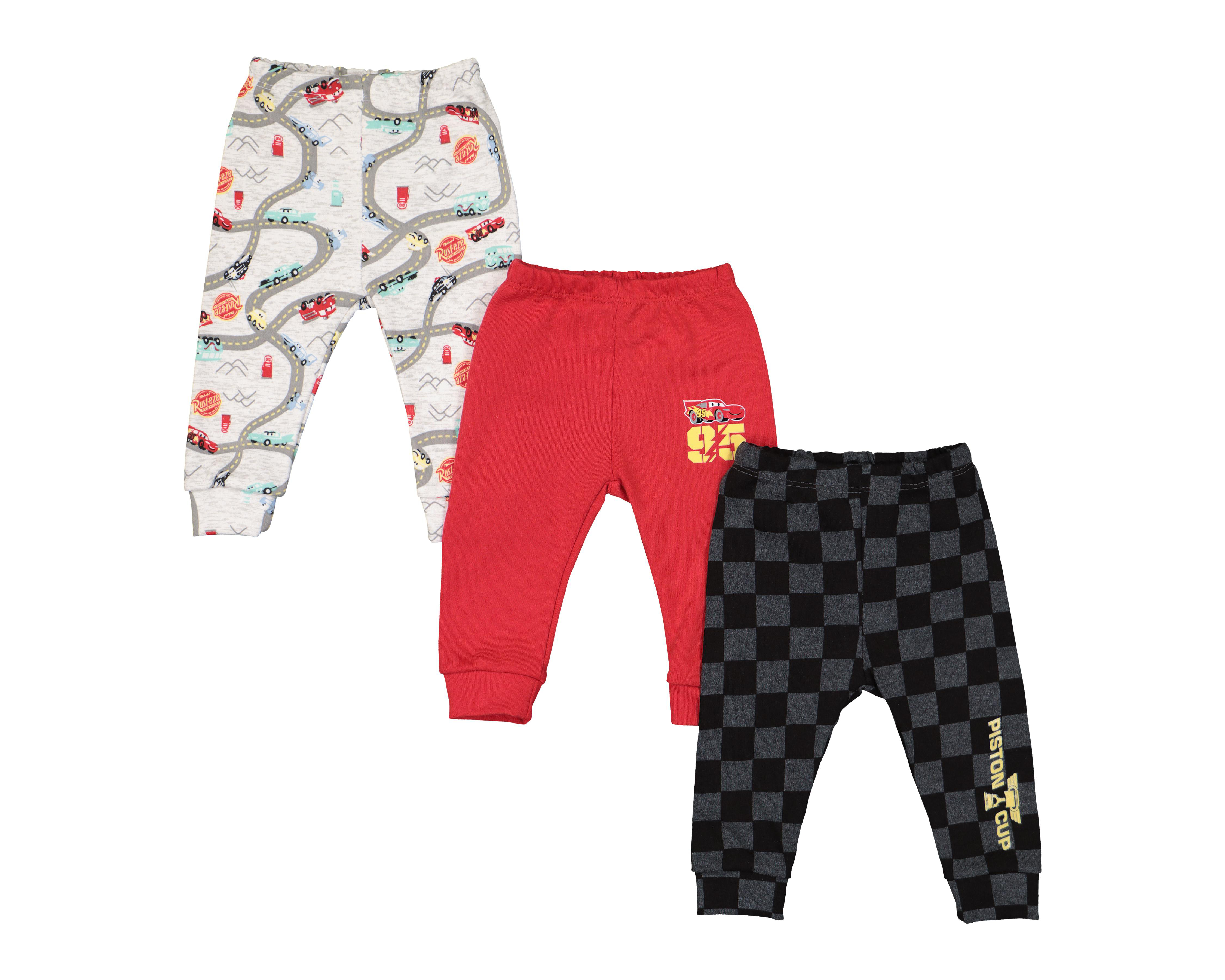 Pantalón para Bebé Niño Disney Baby Estampado 3 Piezas