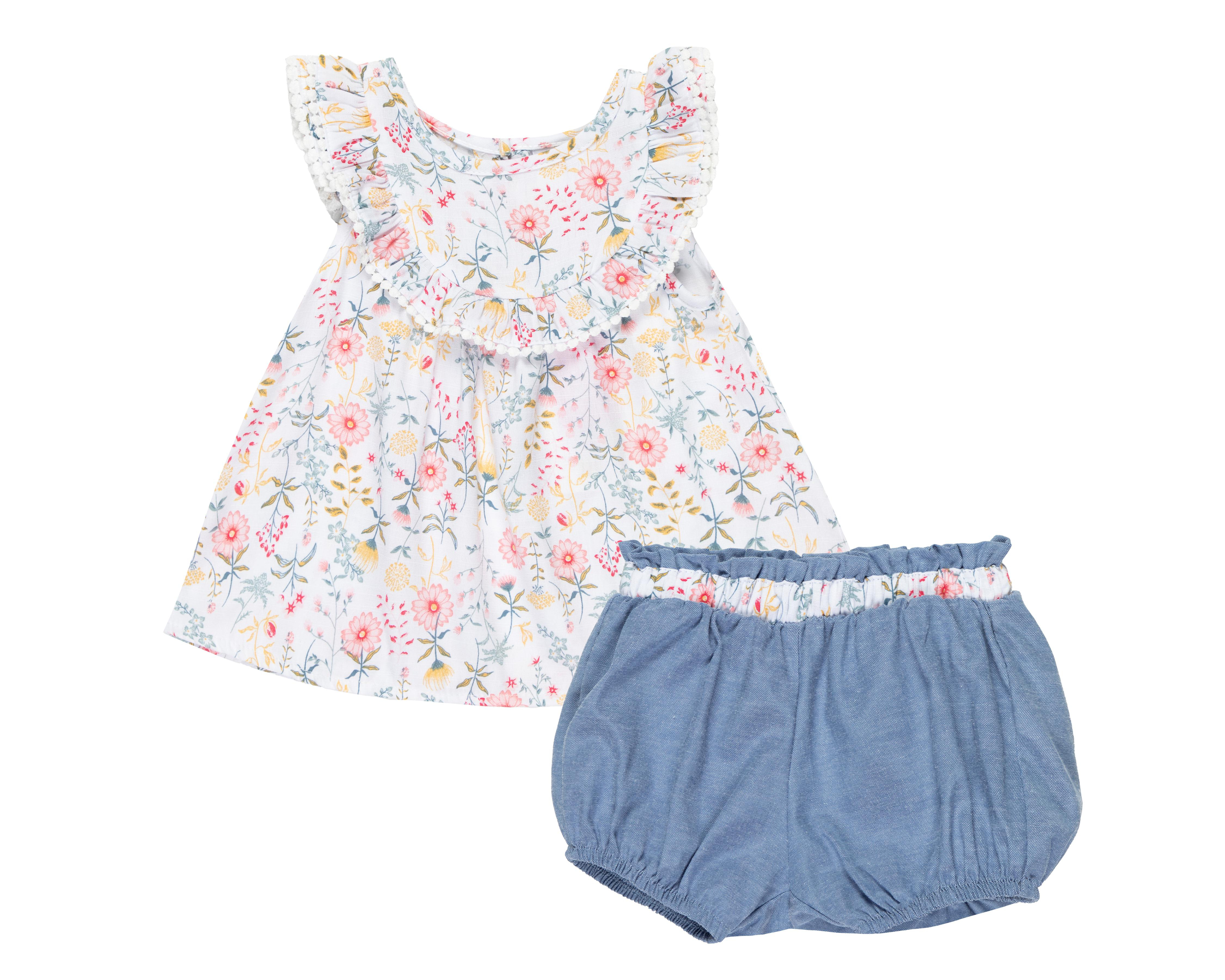 Foto 1 | Conjunto de Short y Blusa Baby Colors para Bebé Niña