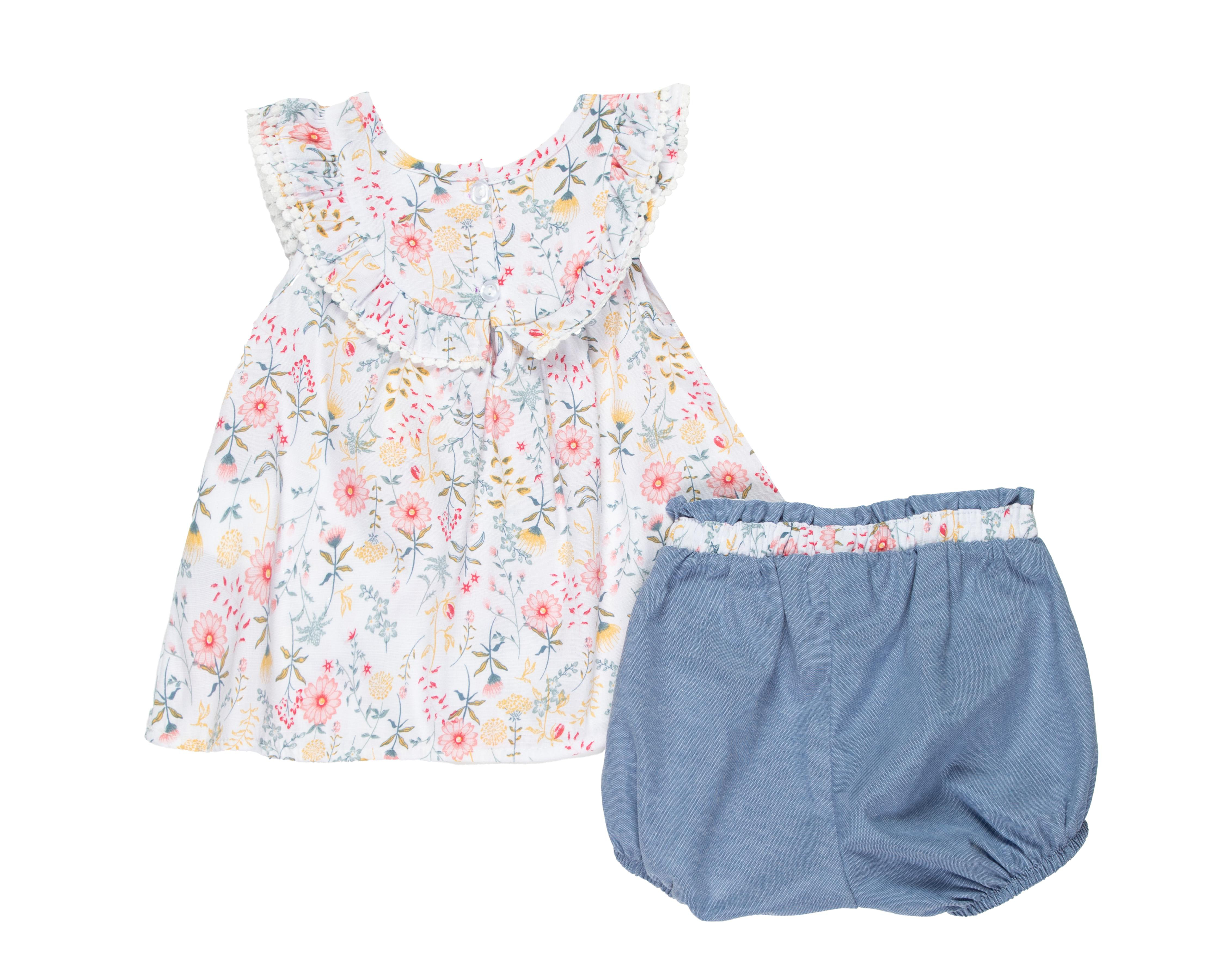 Foto 3 pulgar | Conjunto de Short y Blusa Baby Colors para Bebé Niña