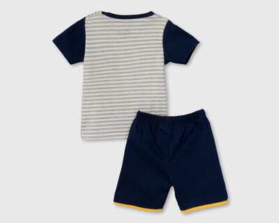 Foto 2 | Short y Playera para Bebé Niño Baby Colors