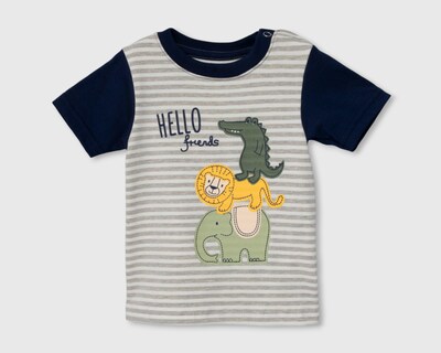 Foto 3 | Short y Playera para Bebé Niño Baby Colors