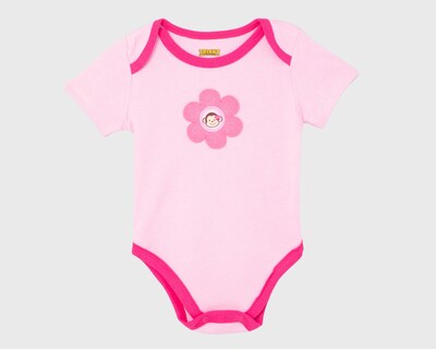 Foto 4 | Pañalero para Bebé Niña Baby Colors Manga Corta 3 Piezas