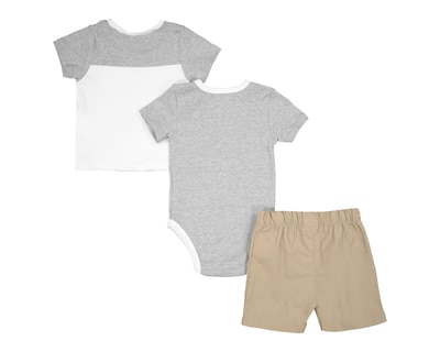 Foto 2 | Conjunto para Bebé Niño Baby Colors 3 Piezas