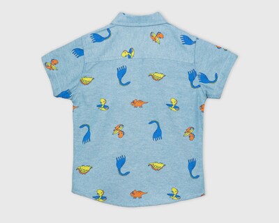 Foto 2 | Camisa para Bebé Baby Colors de Dinosaurios