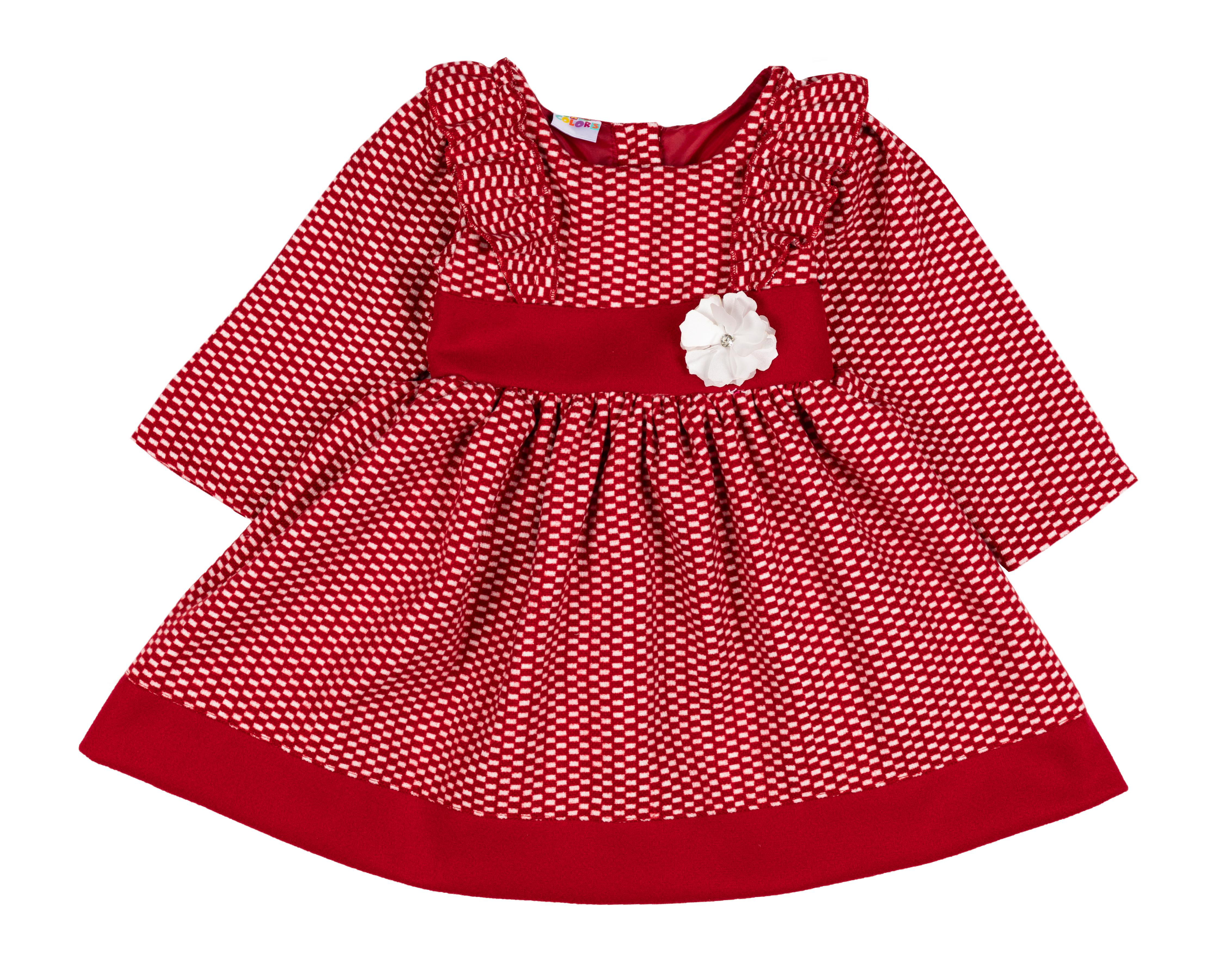 Vestido Baby Colors Rojo