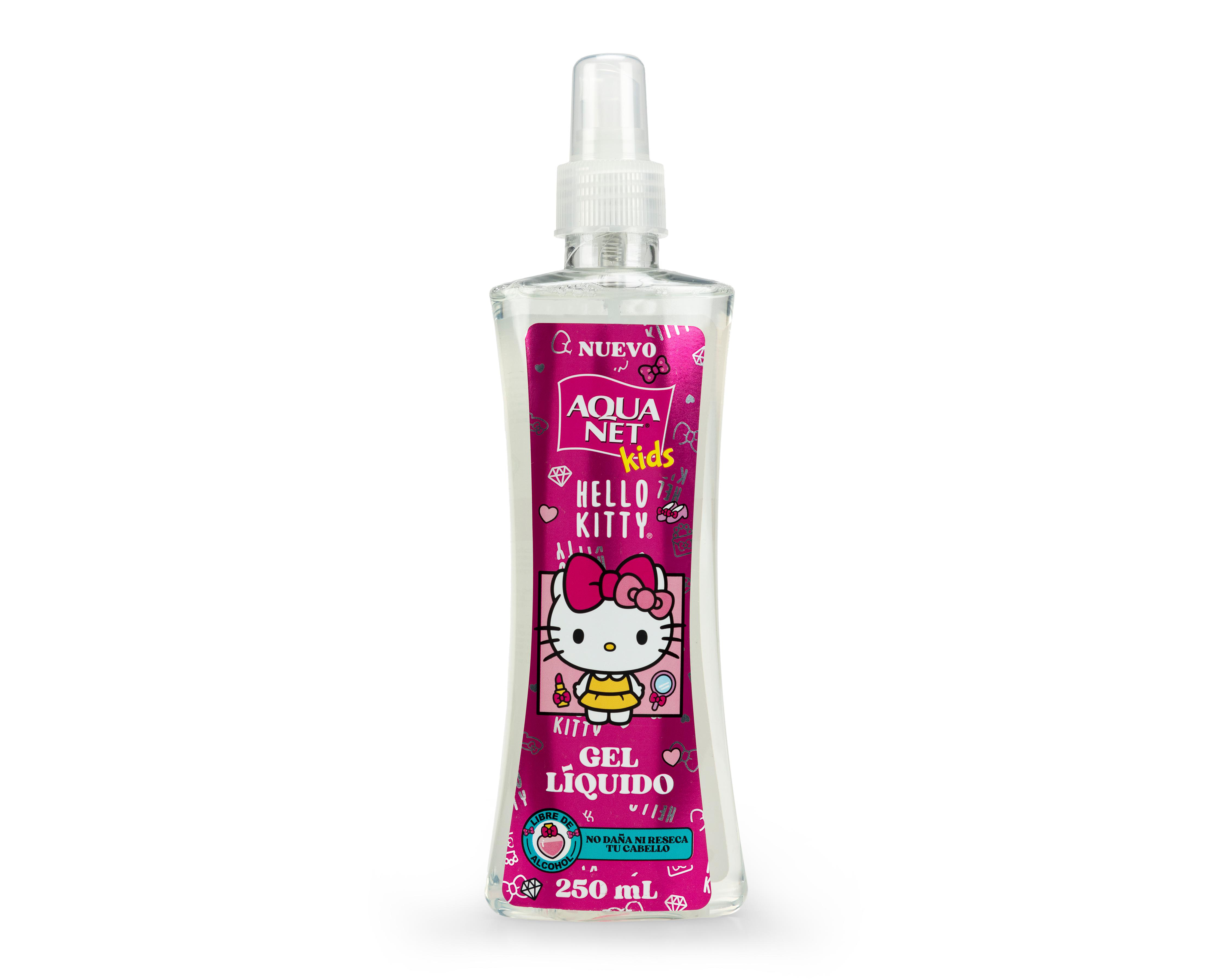 Gel Líquido Aqua Net Hello Kitty 250 ml