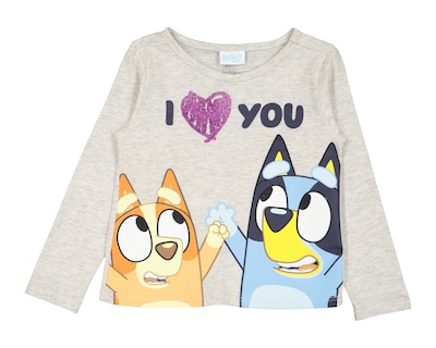 Foto 3 | Playera para Bebé Bluey Manga Larga 2 Piezas