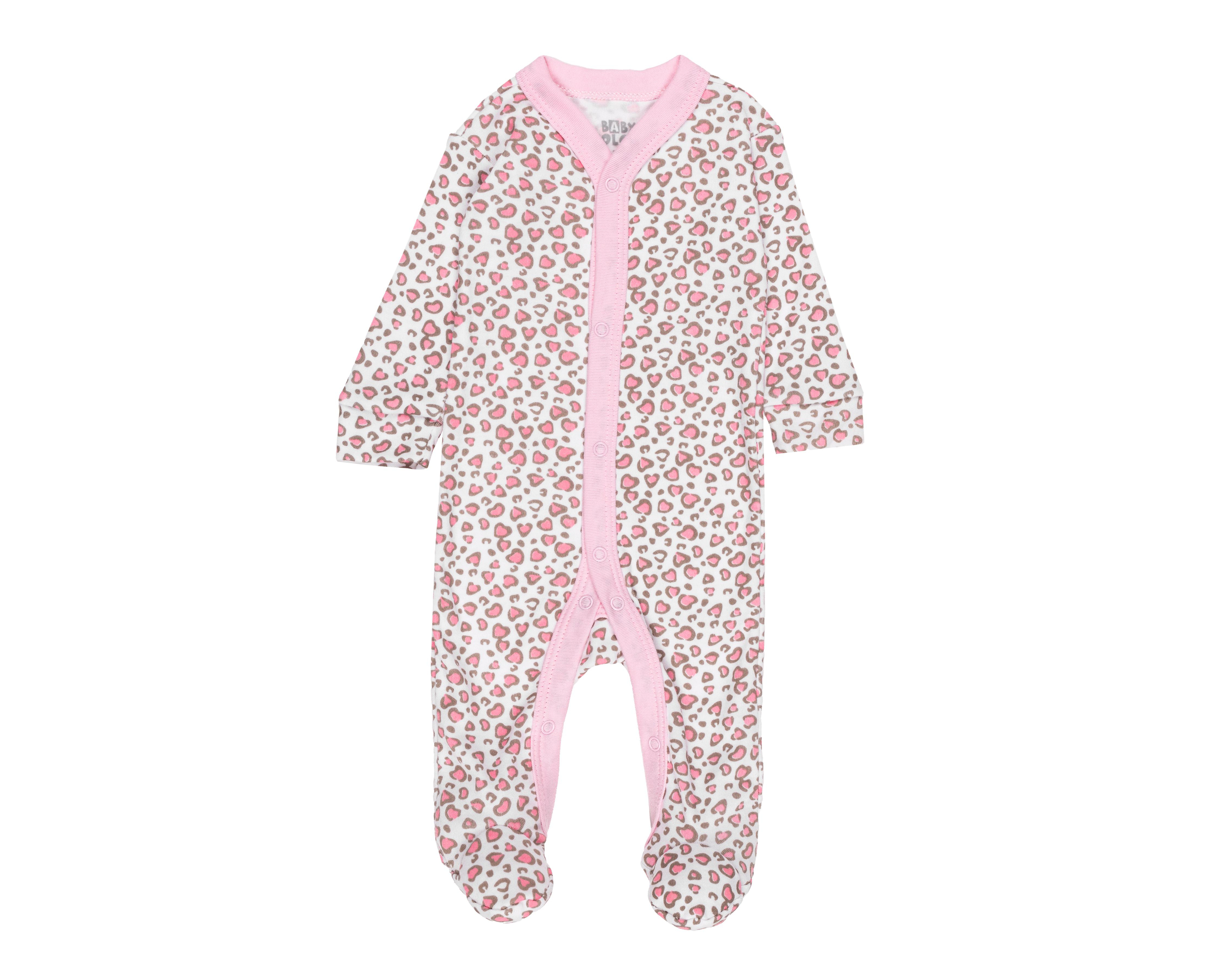 Foto 4 | Mameluco para Bebé Niña Baby Colors de Jaguar 2 Piezas