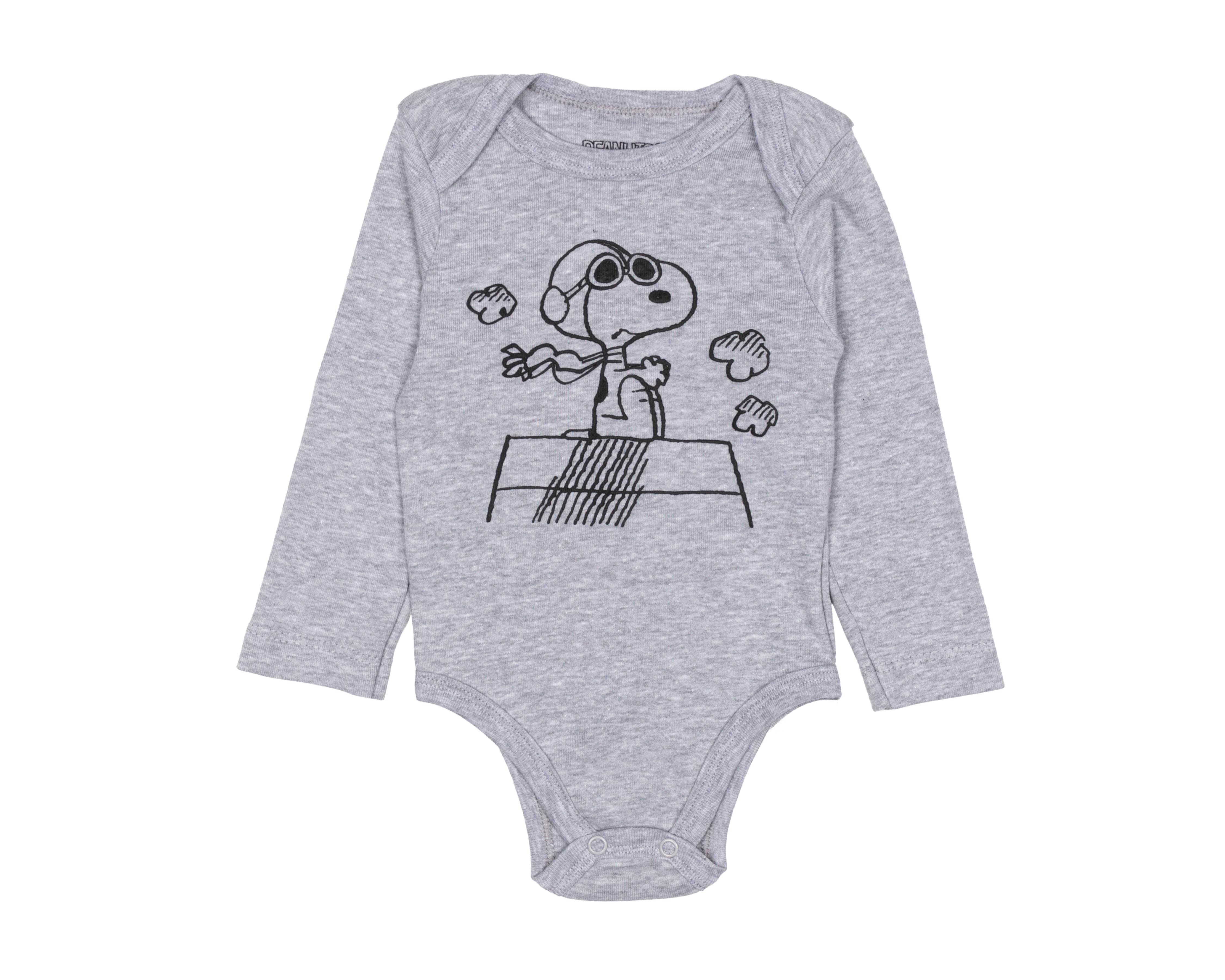 Foto 4 | Pañalero para Bebé Niño Peanuts de Algodón 3 Piezas