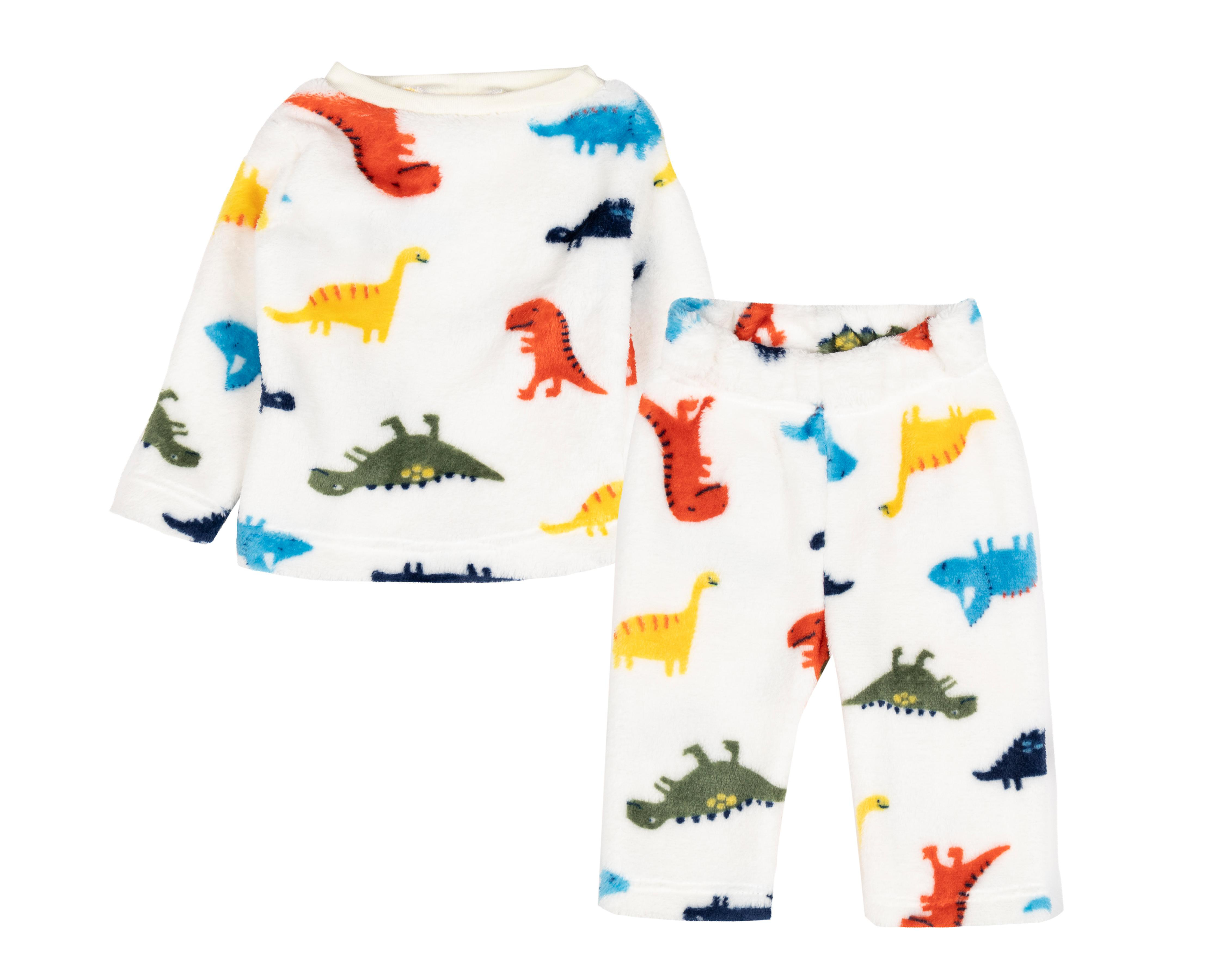 Foto 2 pulgar | Pijama Baby Colors de Dinosaurios para Bebé Niño
