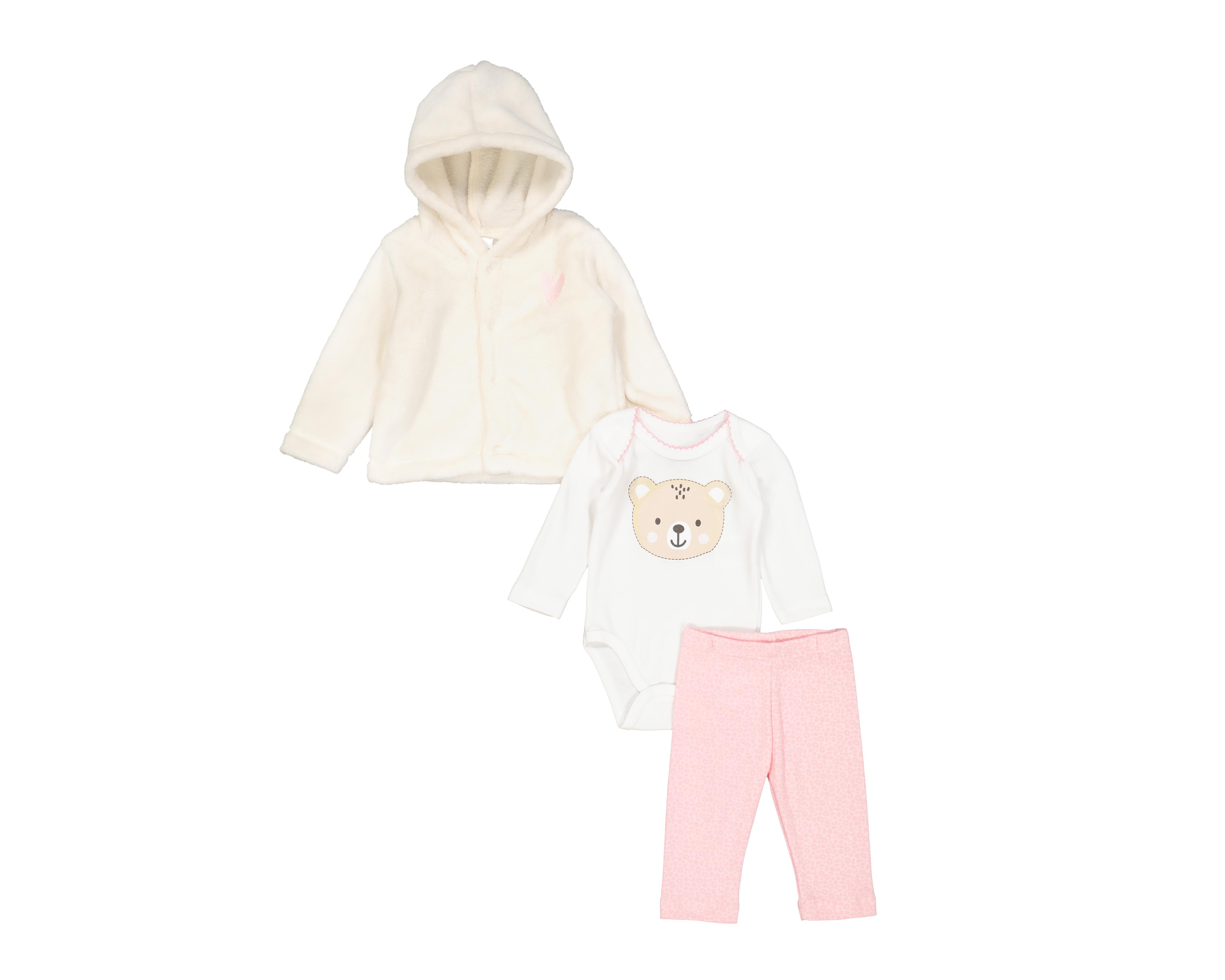Conjunto Baby Colors para Bebé Niña 3 Piezas $219
