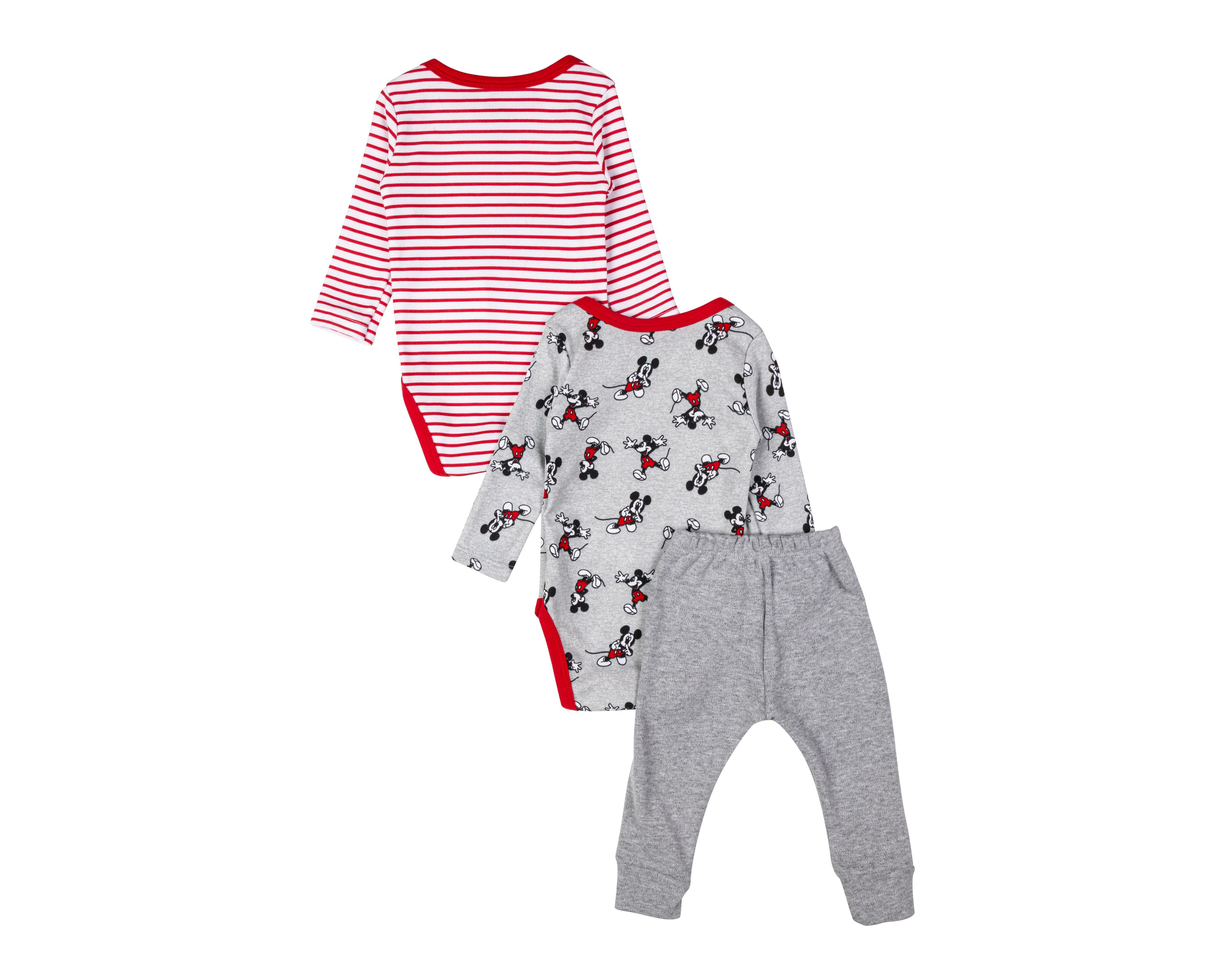 Foto 3 pulgar | Conjunto para Bebé Niño Disney Estampado 3 Piezas
