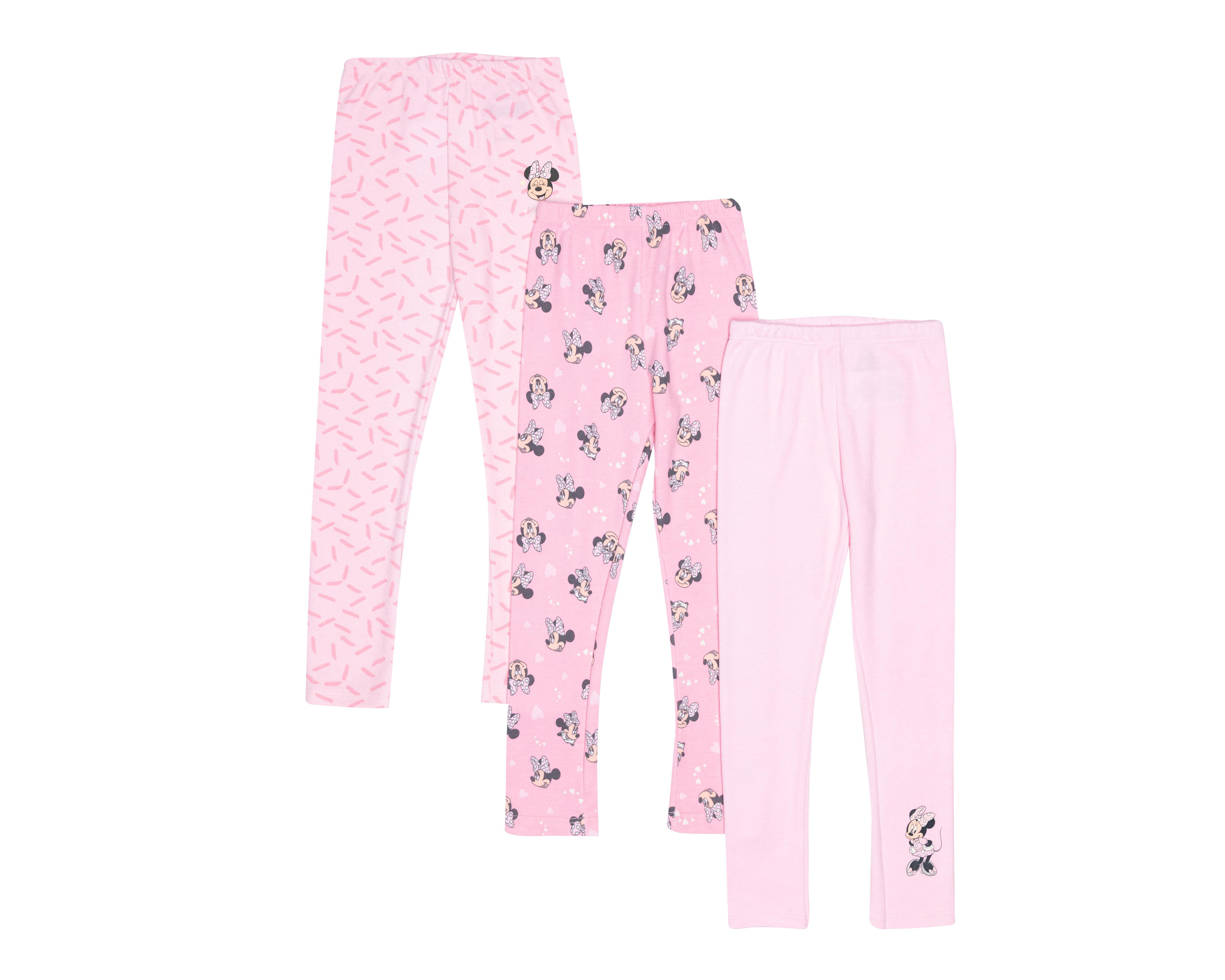 Pantalón para Bebé Niña Disney Baby Minnie Mouse 3 Piezas