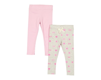 Foto 1 | Pantalón para Bebé Baby Colors Rosa 2 Piezas