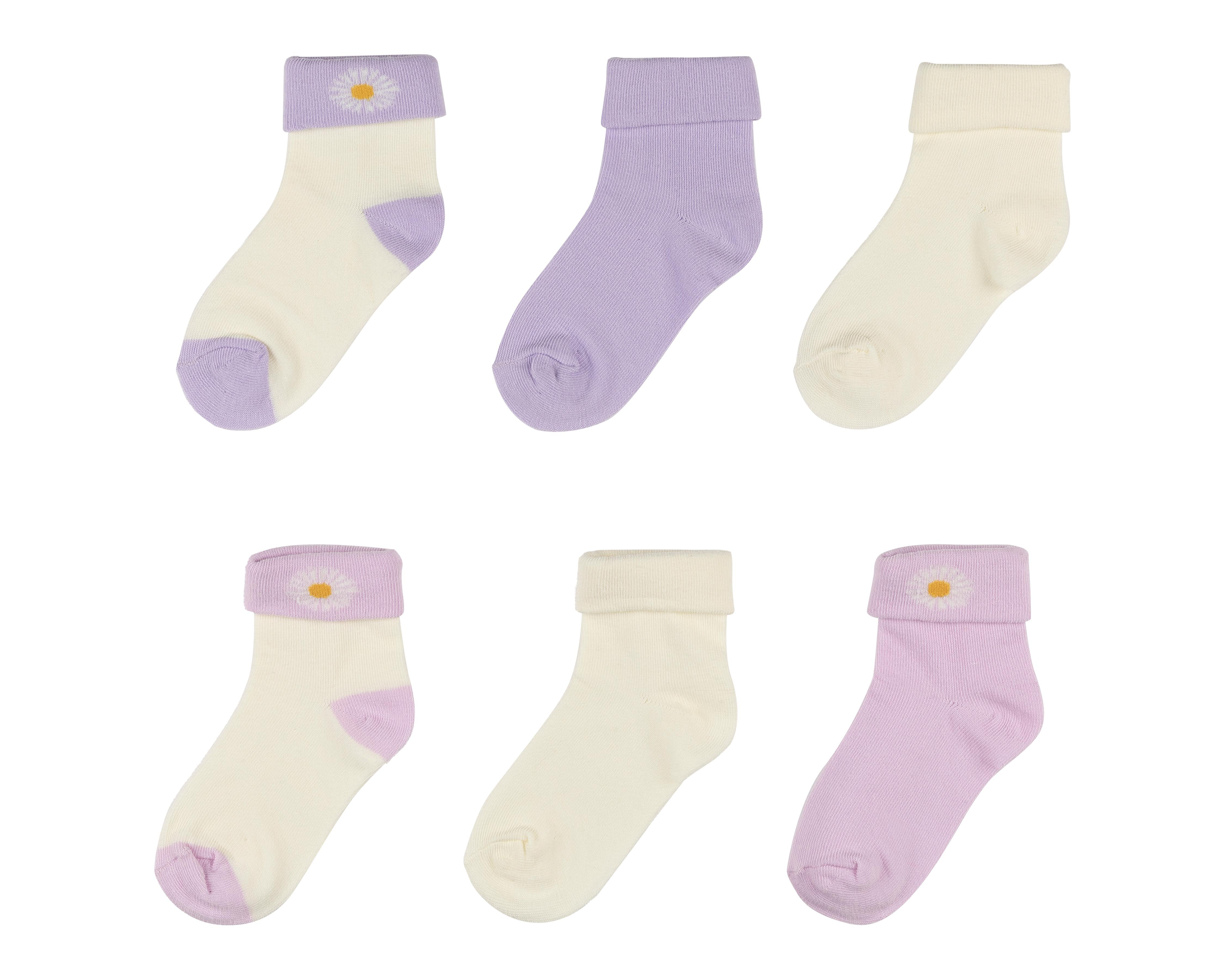 Calcetines para Bebé Baby Colors 6 Pares