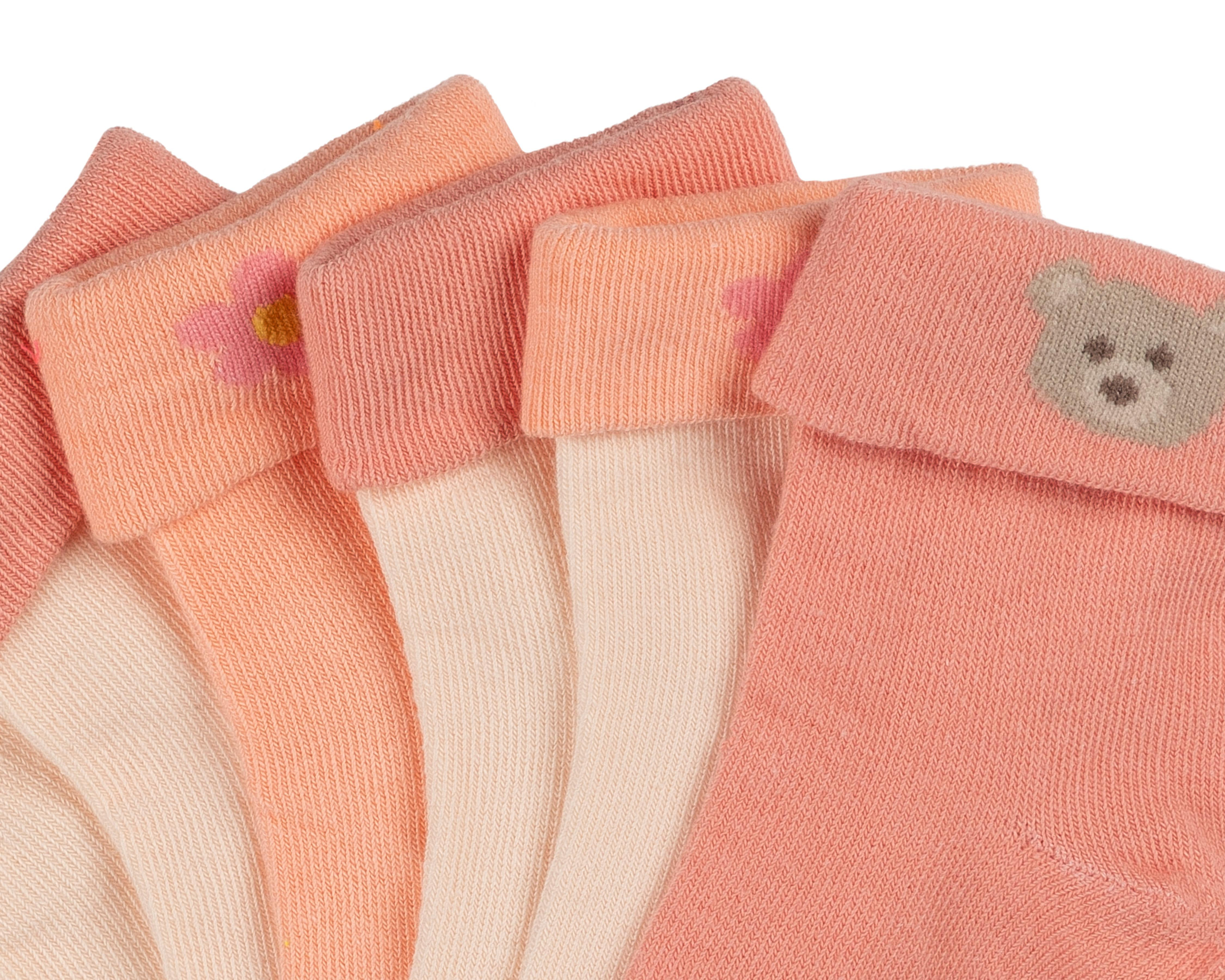Foto 2 | Calcetines para Bebé Baby Colors 6 Pares