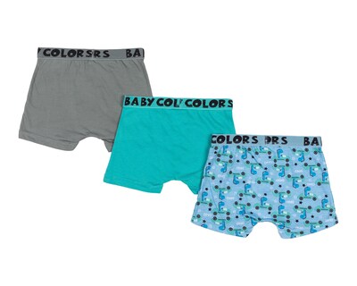 Foto 2 | Bóxer Baby Colors para Bebé Niño 3 Piezas