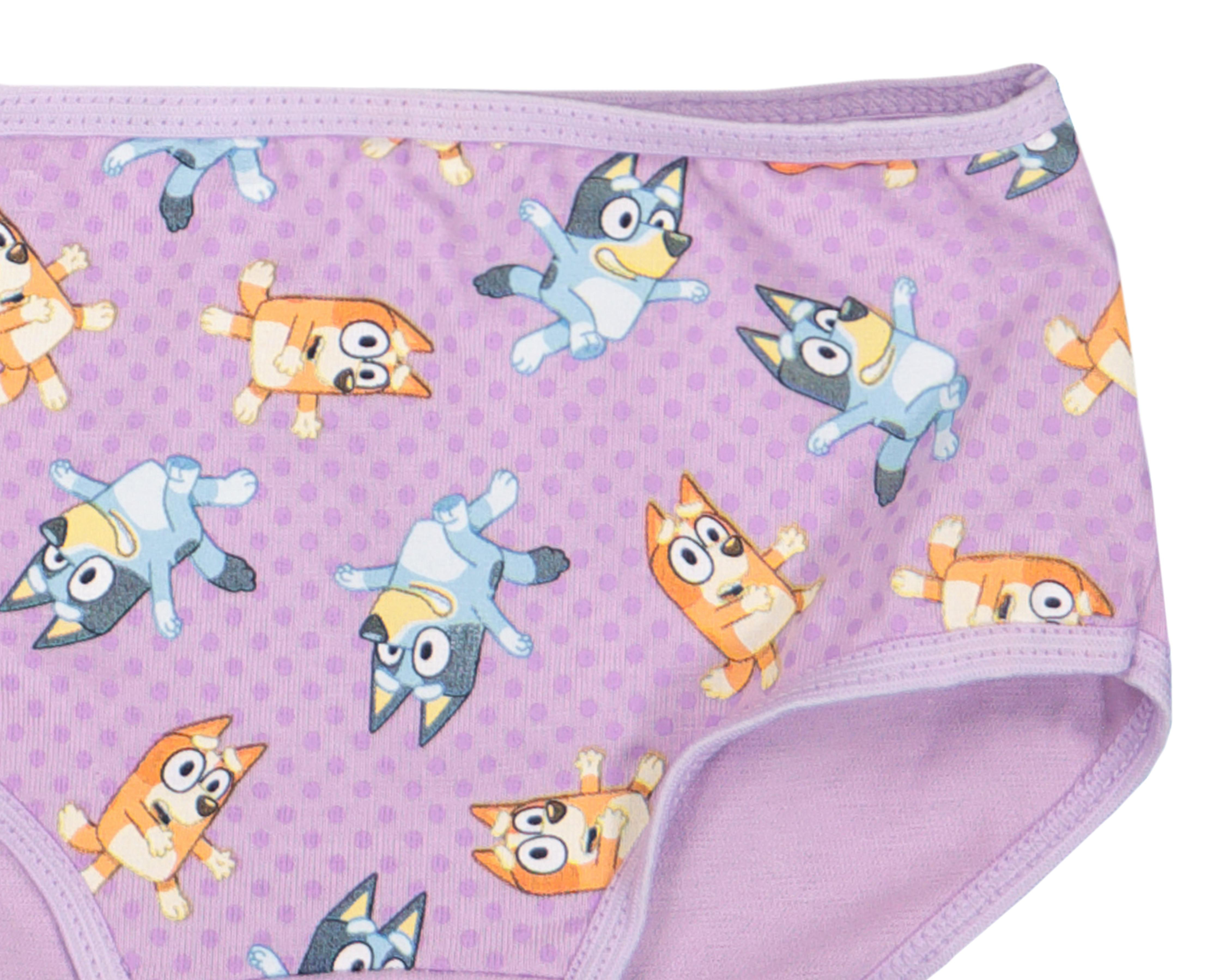 Foto 4 | Pantaleta Bluey para Niña 6 Piezas