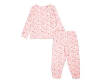 Foto 2 | Pijama Térmica Baby Colors Floreada para Bebé Niña