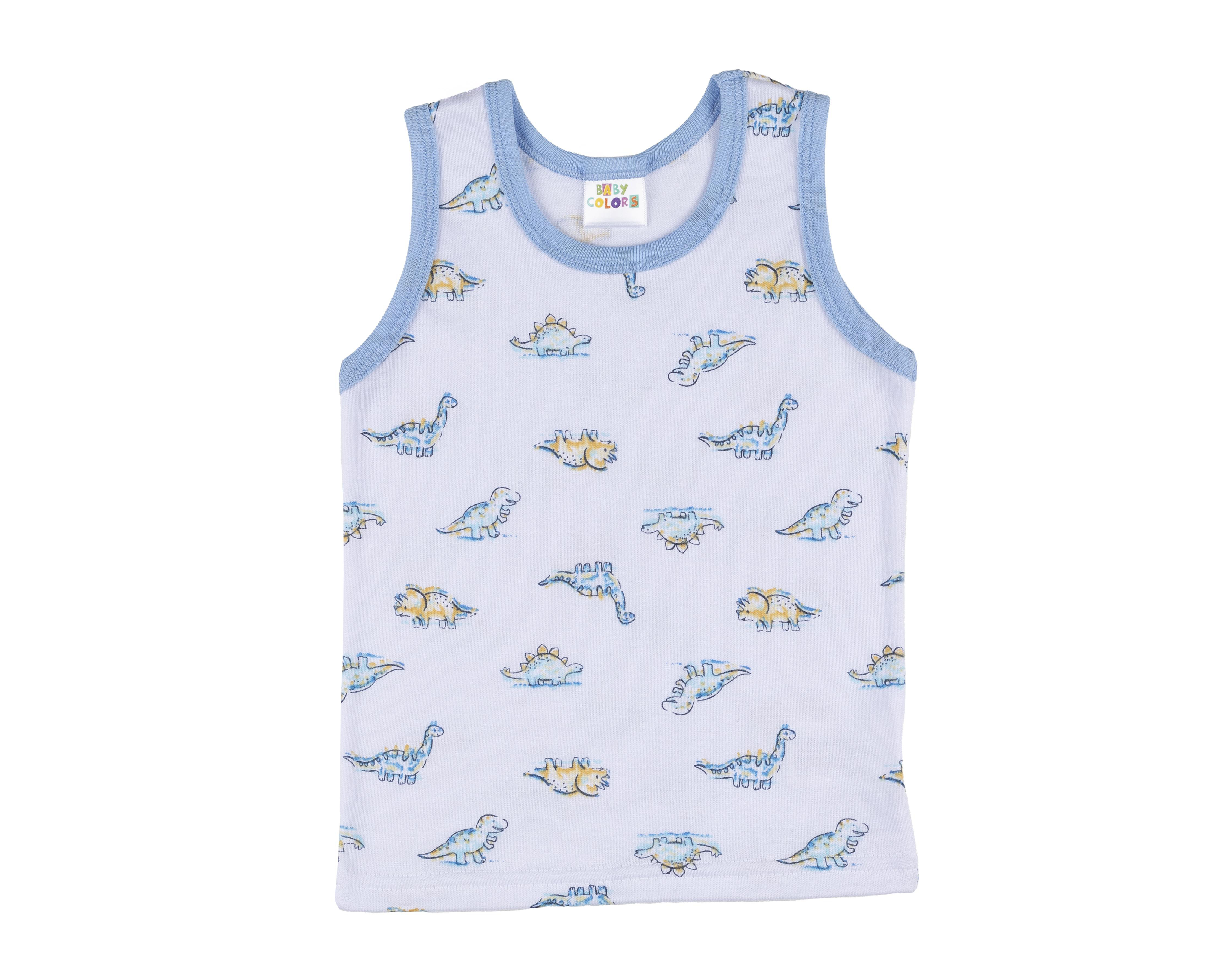 Foto 4 | Camiseta Interior Baby Colors para Bebé Niño 3 Piezas