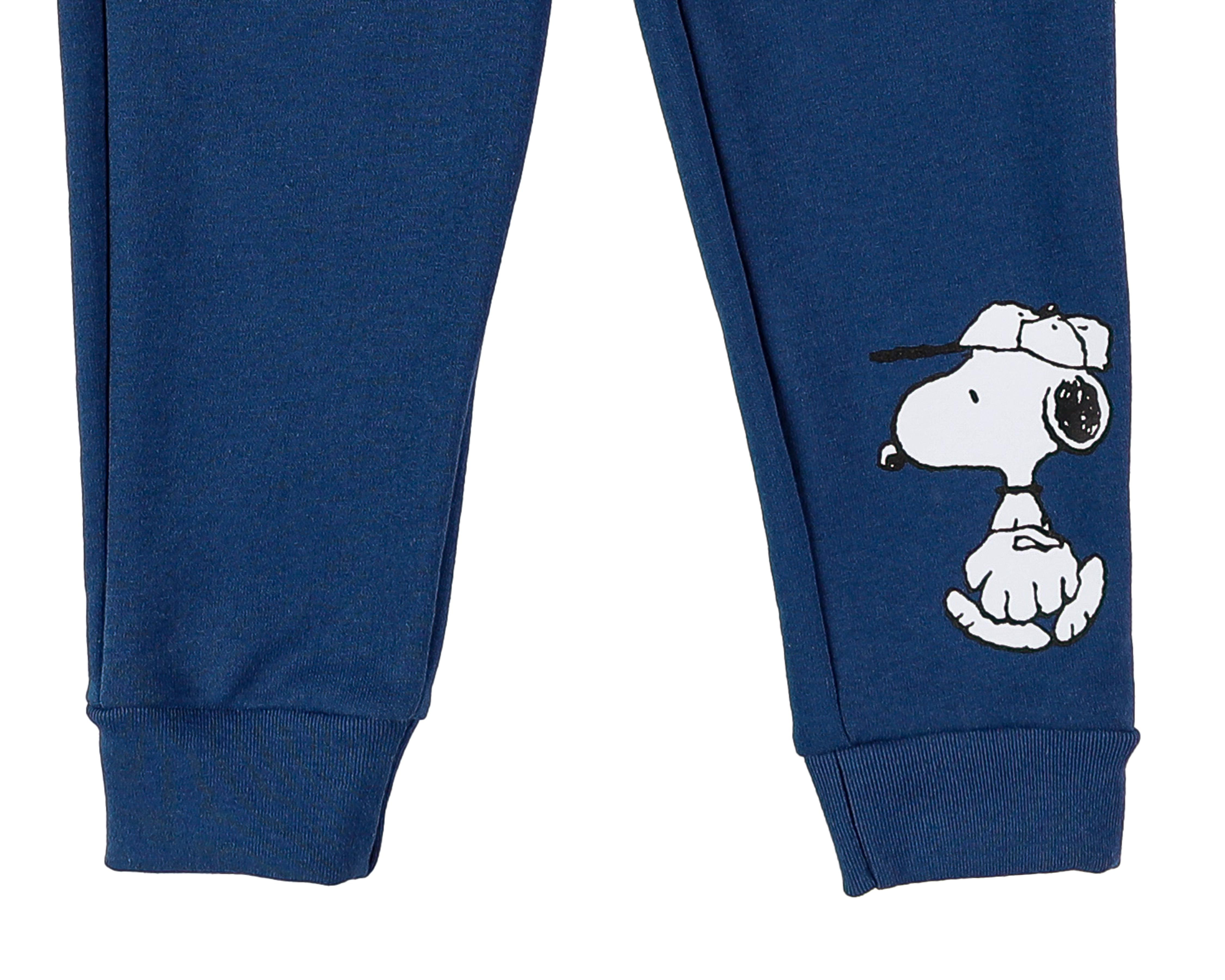 Foto 4 pulgar | Pantalón para Bebé Niño Peanuts 2 Piezas