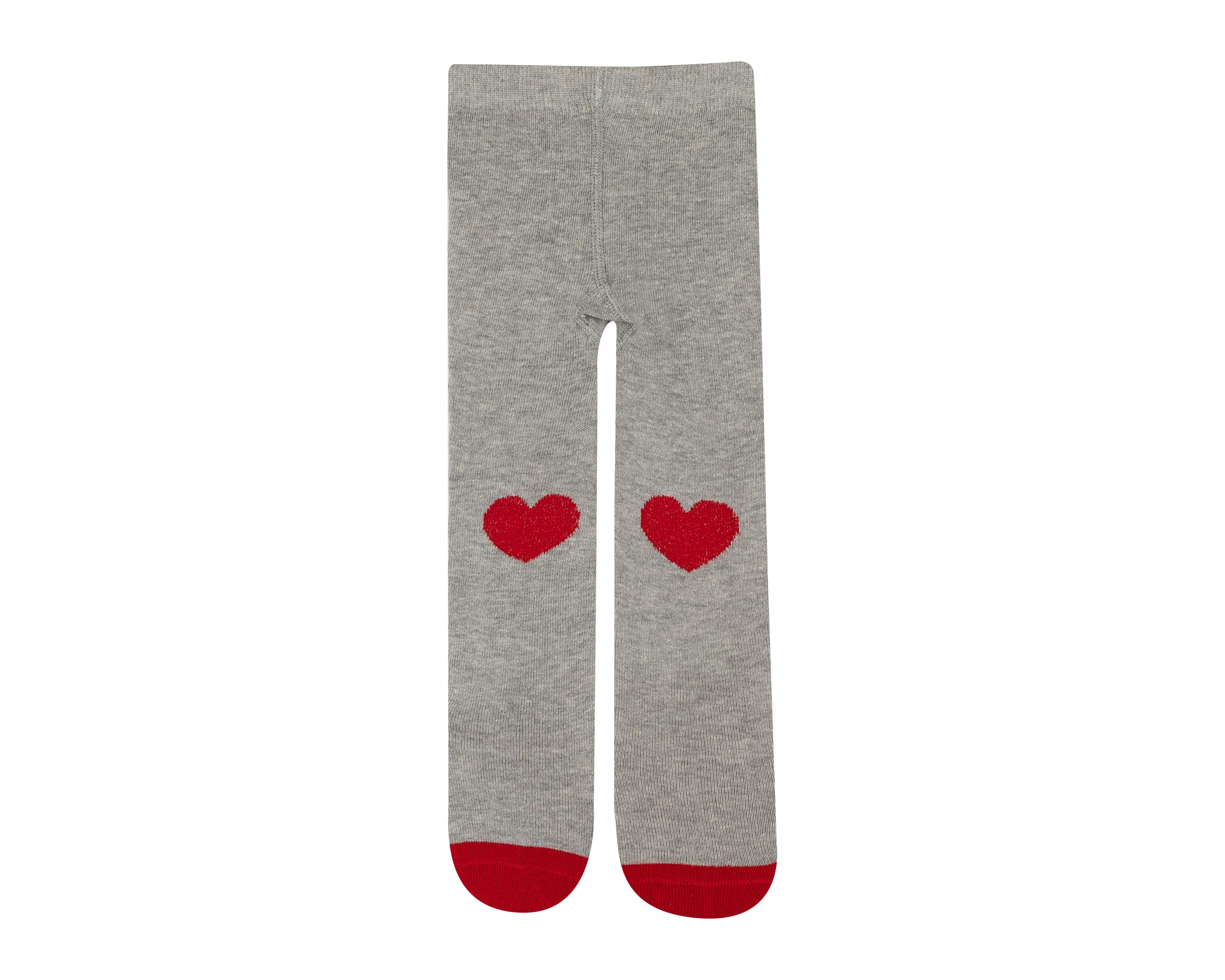 Foto 4 pulgar | Mallas Rosas para Niña con Estampado de Corazón 2 Piezas