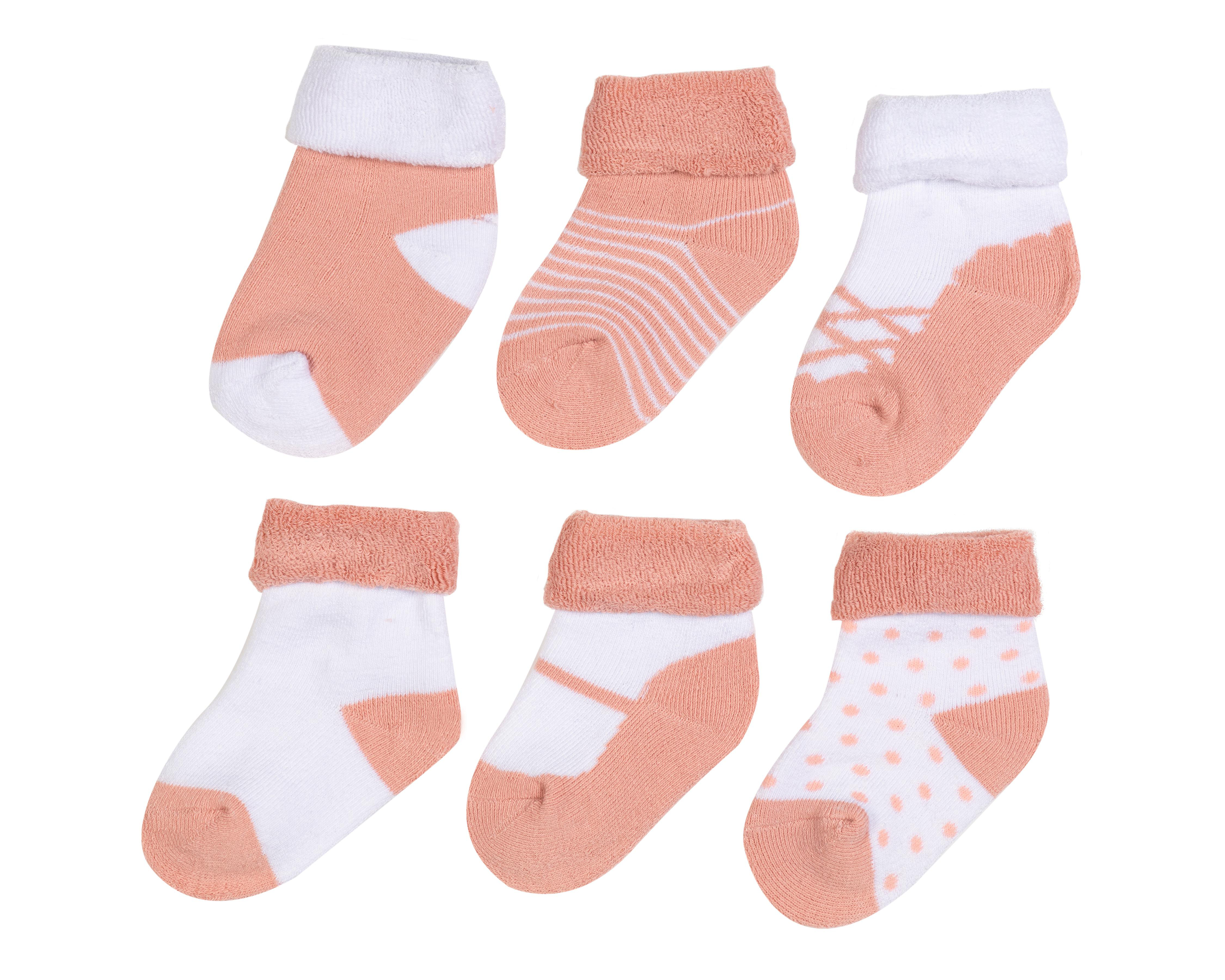 Calcetines para Bebé Baby Colors 6 Pares