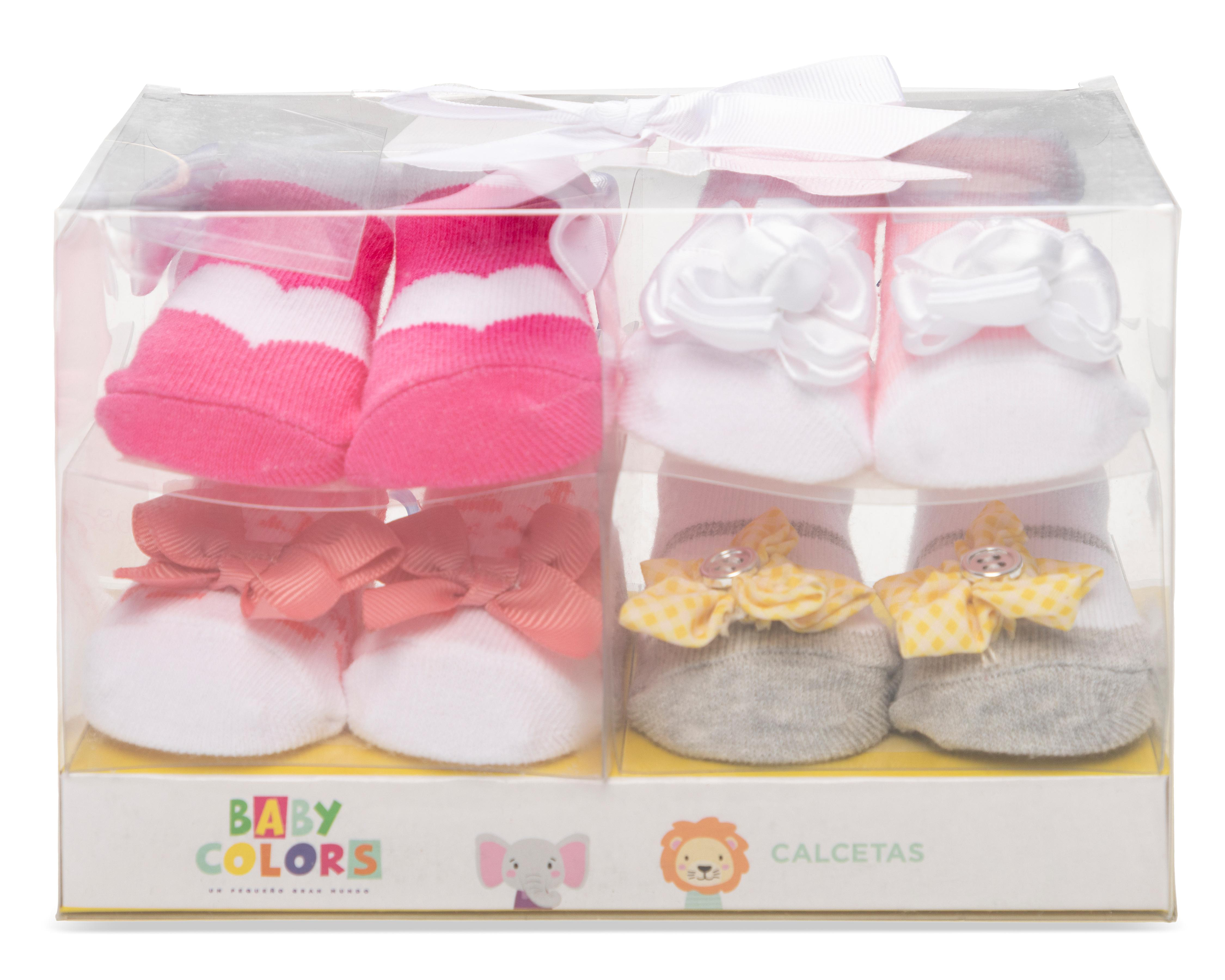 Calcetas para Bebé Baby Colors 4 Pares