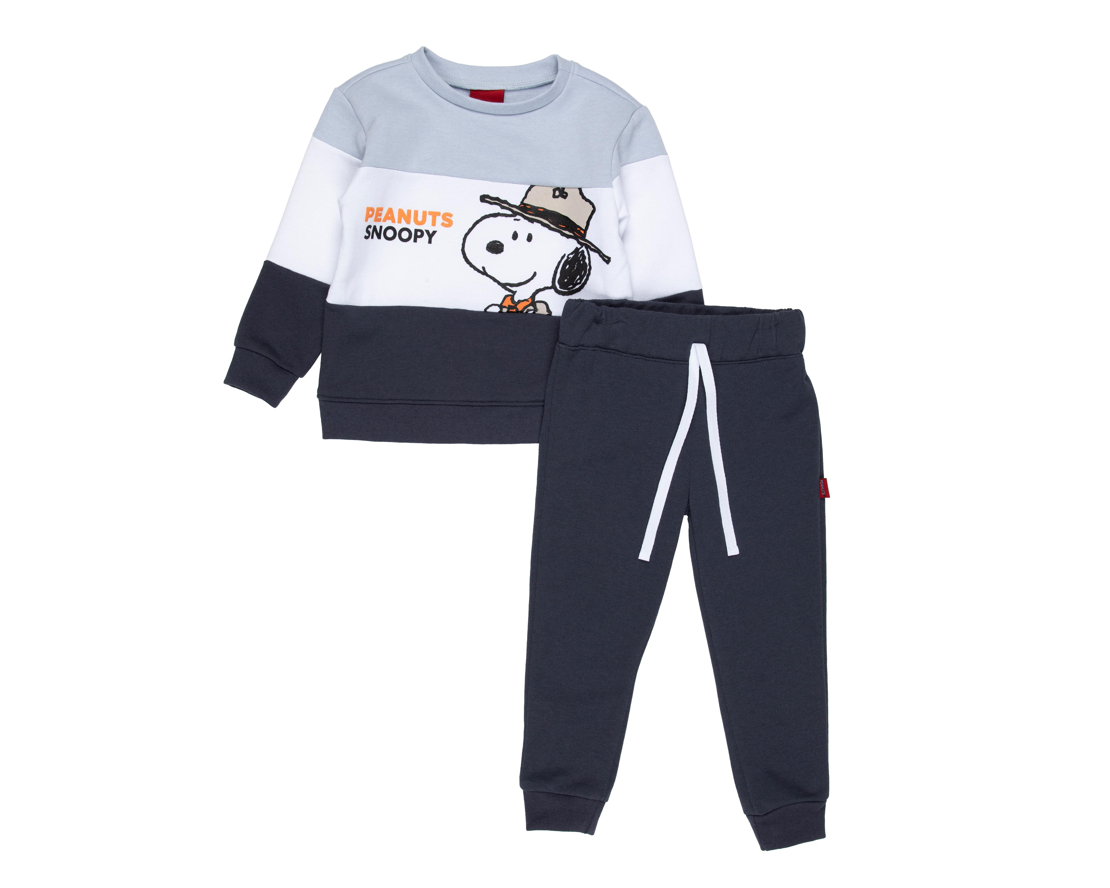 Conjunto para Bebé Niño Peanuts Estampado 2 Piezas