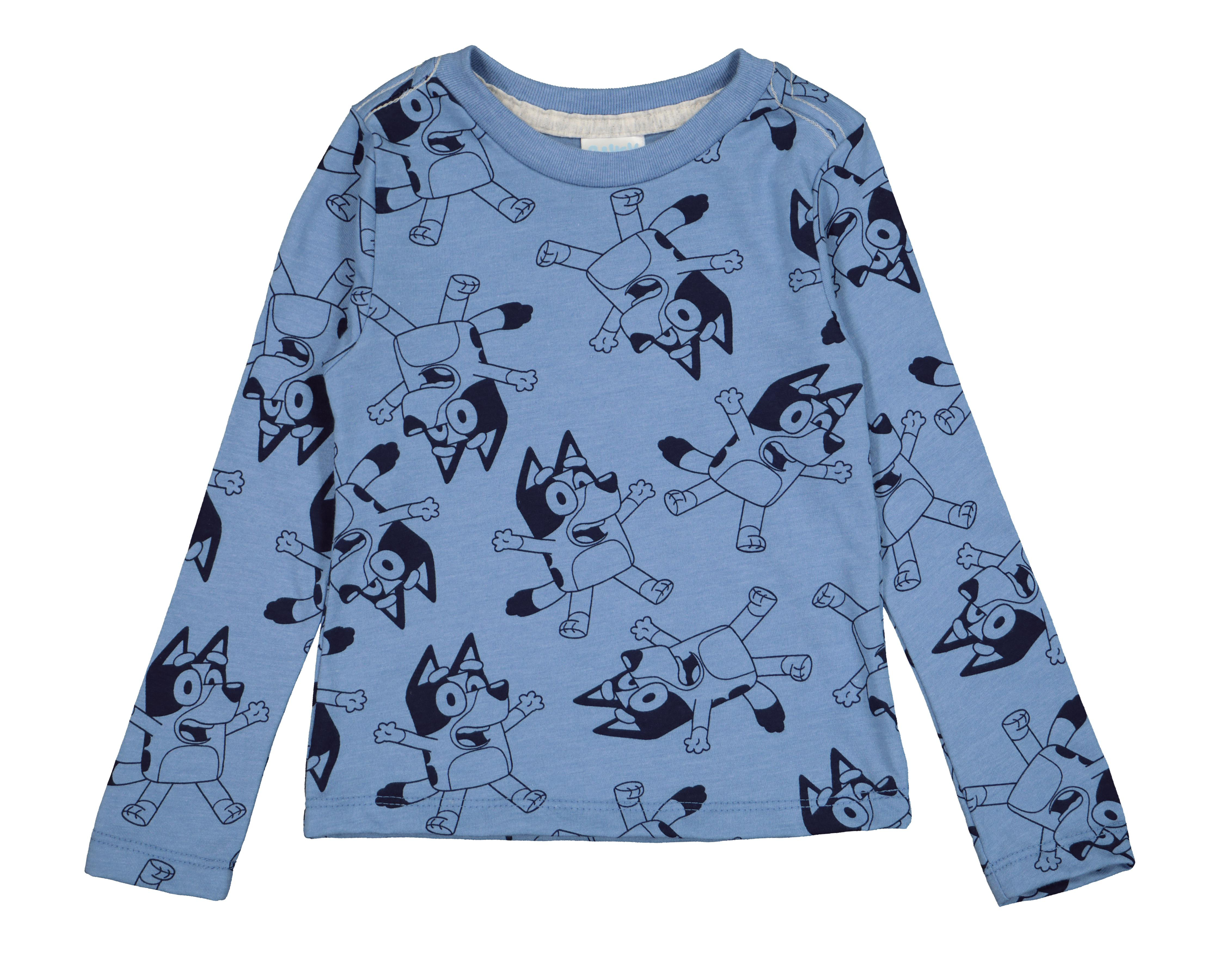 Foto 4 pulgar | Playera Bluey para Bebé Niño 2 Piezas