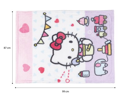 Foto 8 | Cobertor Hello Kitty Rosa 2 Piezas