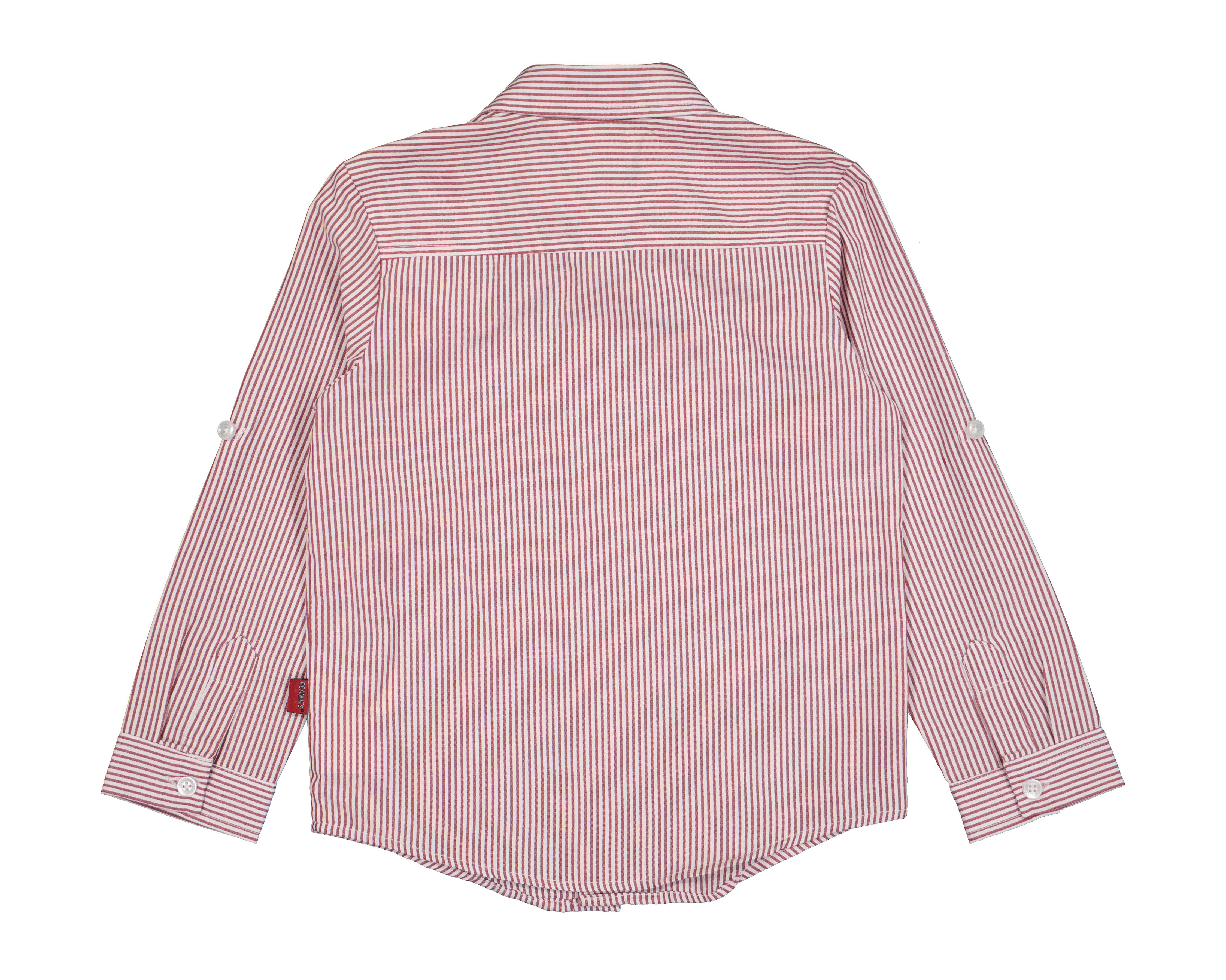 Foto 2 | Camisa para Bebé Niño Peanuts a Rayas