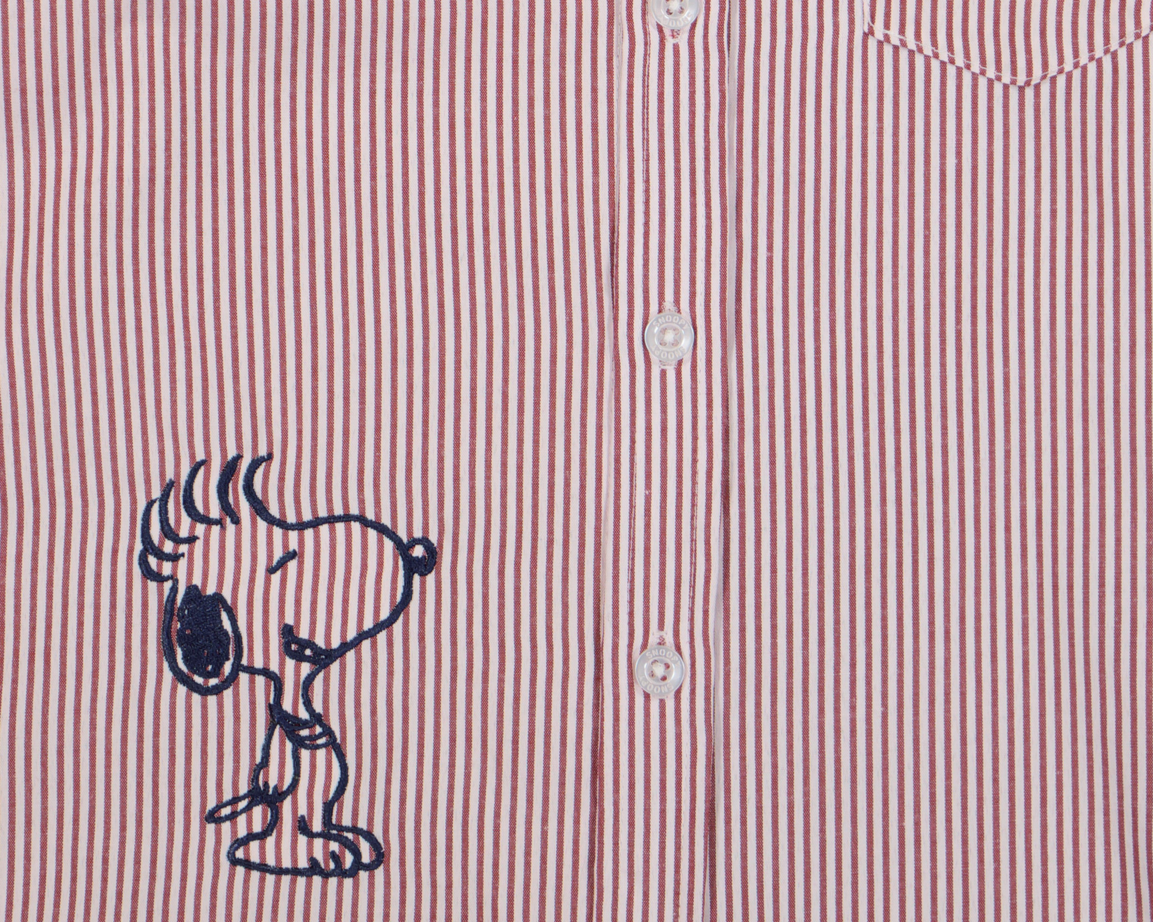 Foto 3 | Camisa para Bebé Niño Peanuts a Rayas