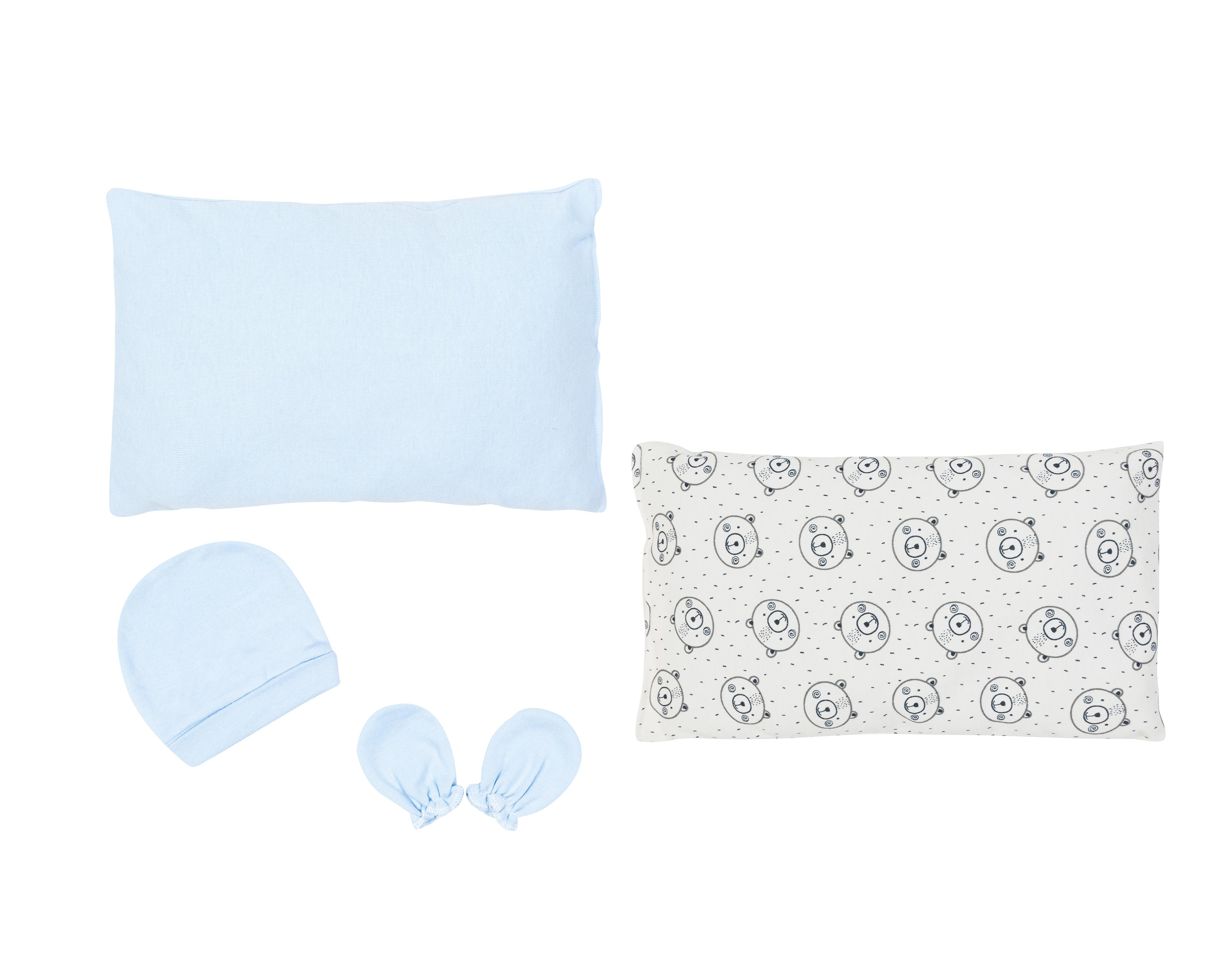 Foto 1 | Almohada para Bebé Baby Colors Suave con Gorro y Guantes
