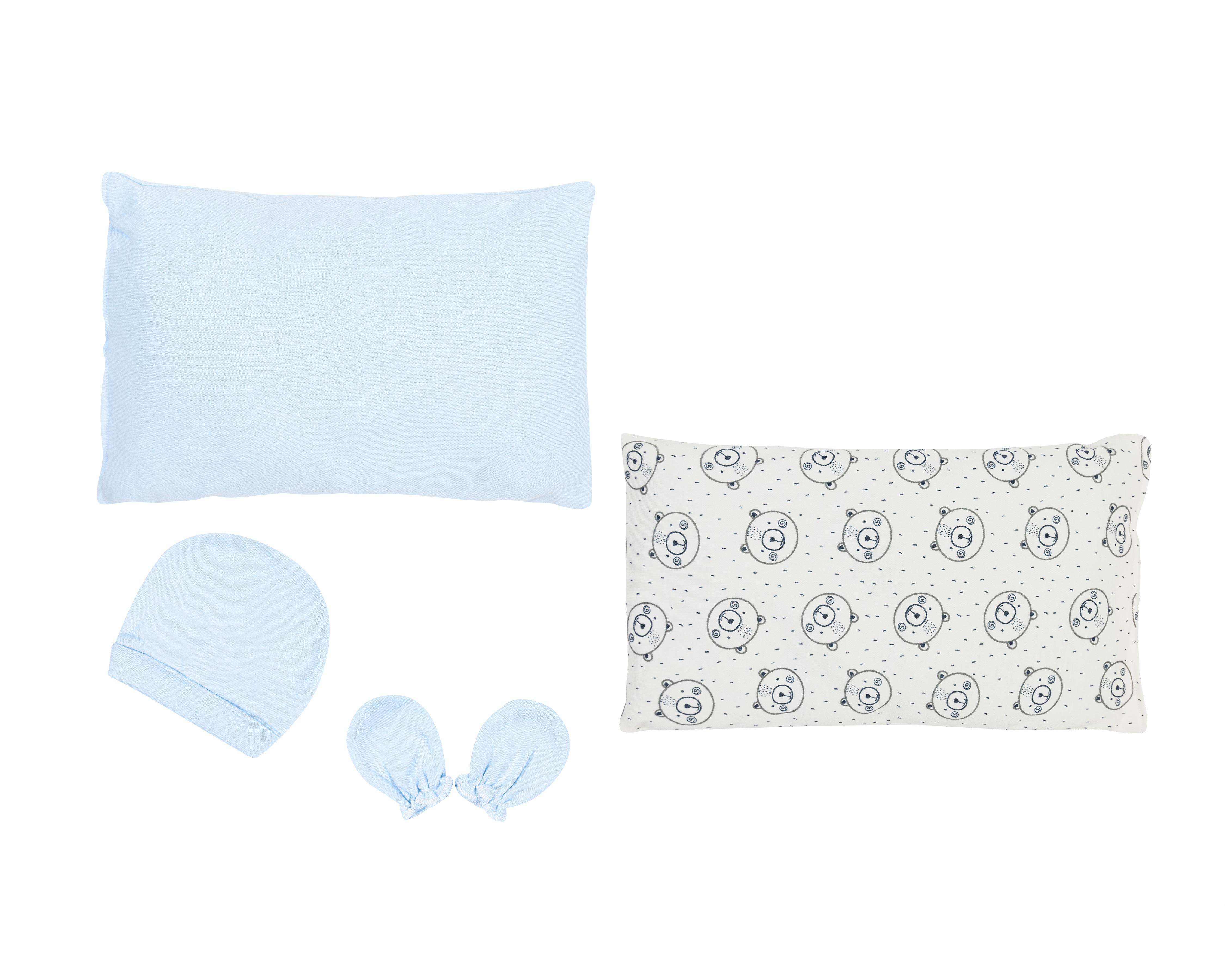 Foto 2 | Almohada para Bebé Baby Colors Suave con Gorro y Guantes
