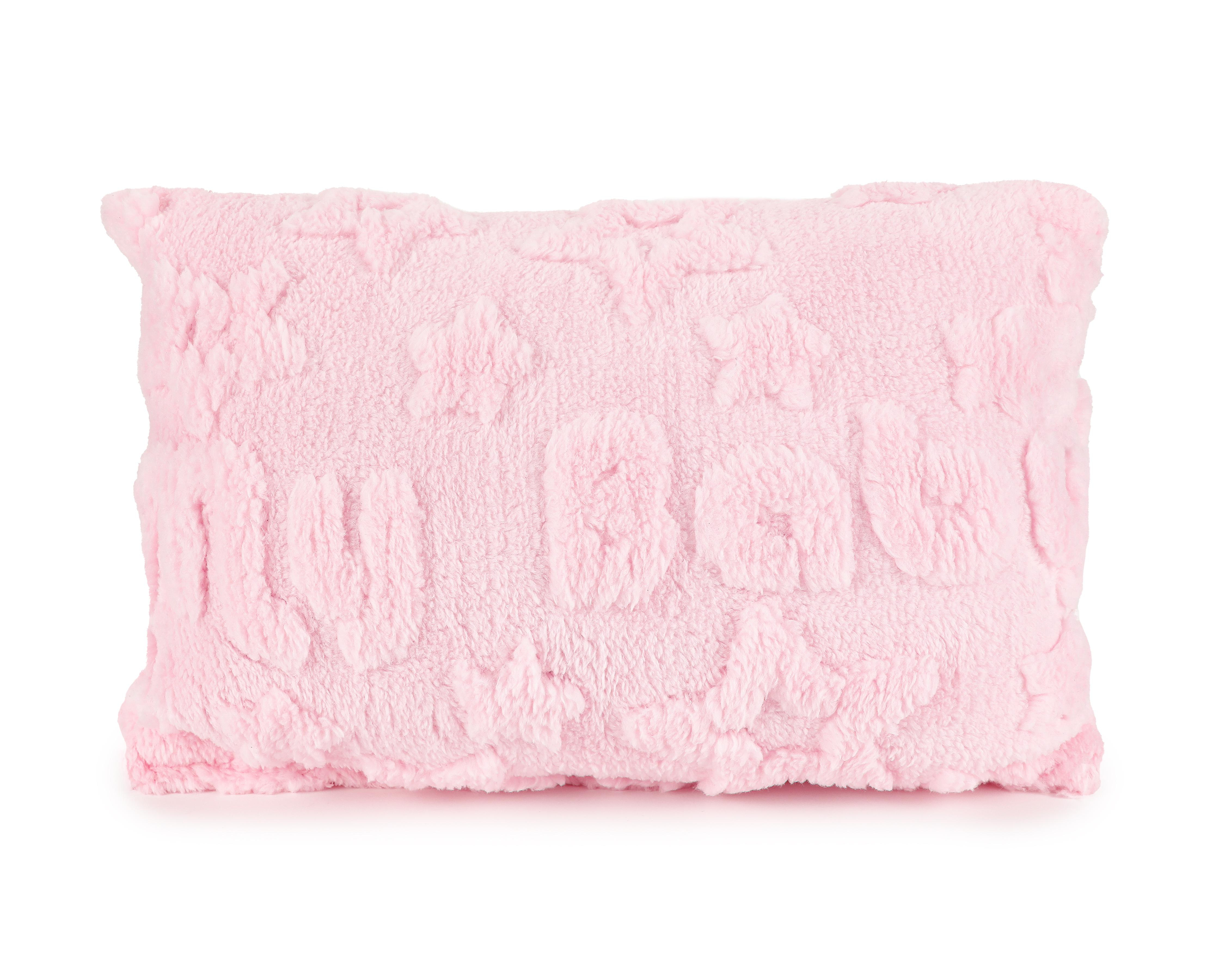 Foto 2 pulgar | Almohada para Bebé Bluey Suave Rosa