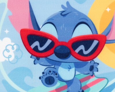 Foto 6 | Toalla de Baño Disney Lilo & Stitch 3 Piezas